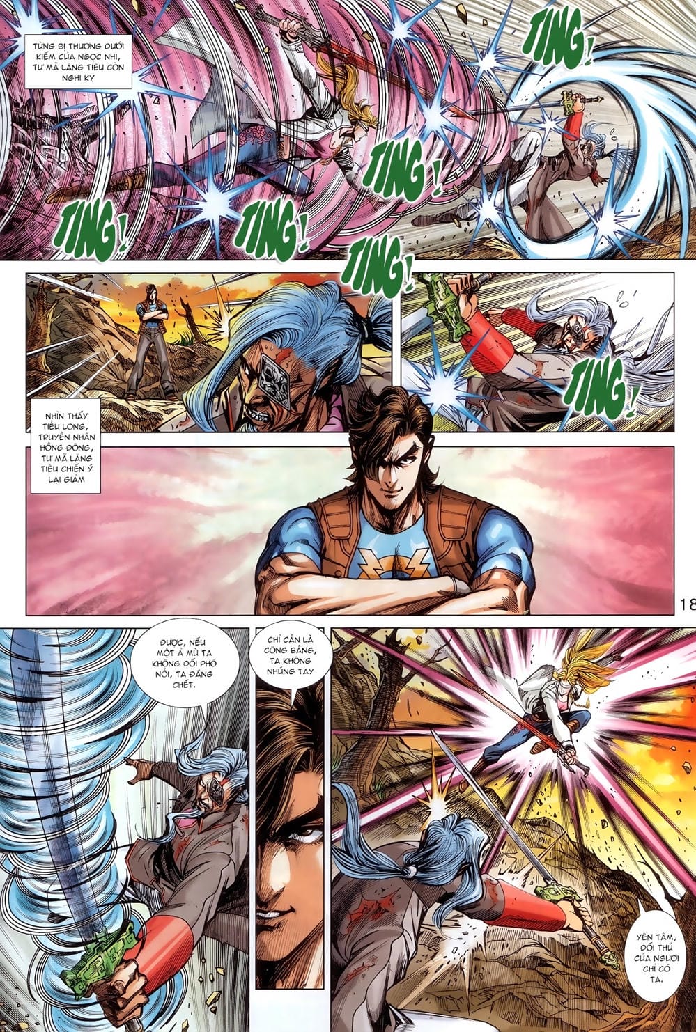 Truyện Tranh Tân Tác Long Hổ Môn trang 4