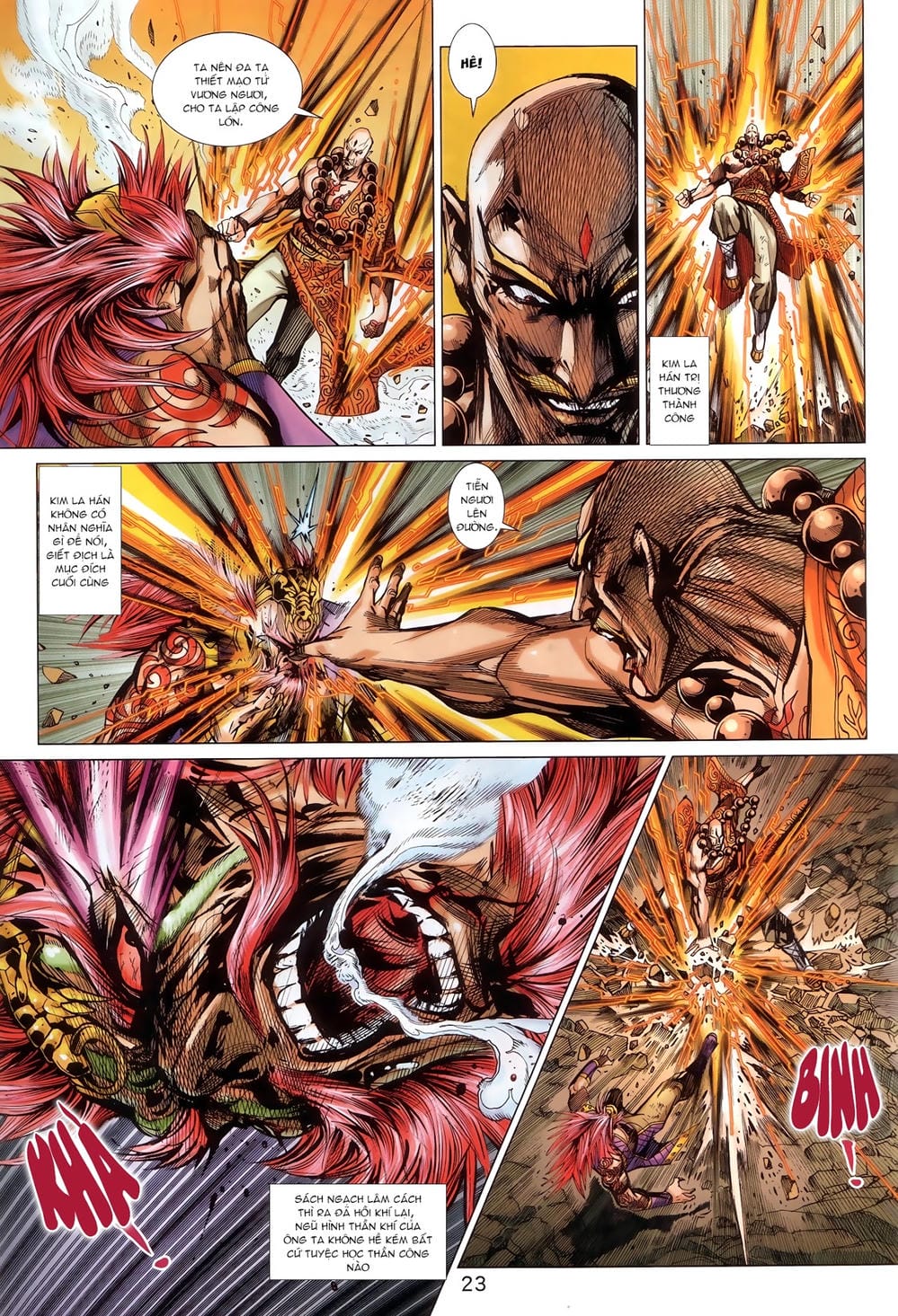 Truyện Tranh Tân Tác Long Hổ Môn trang 4