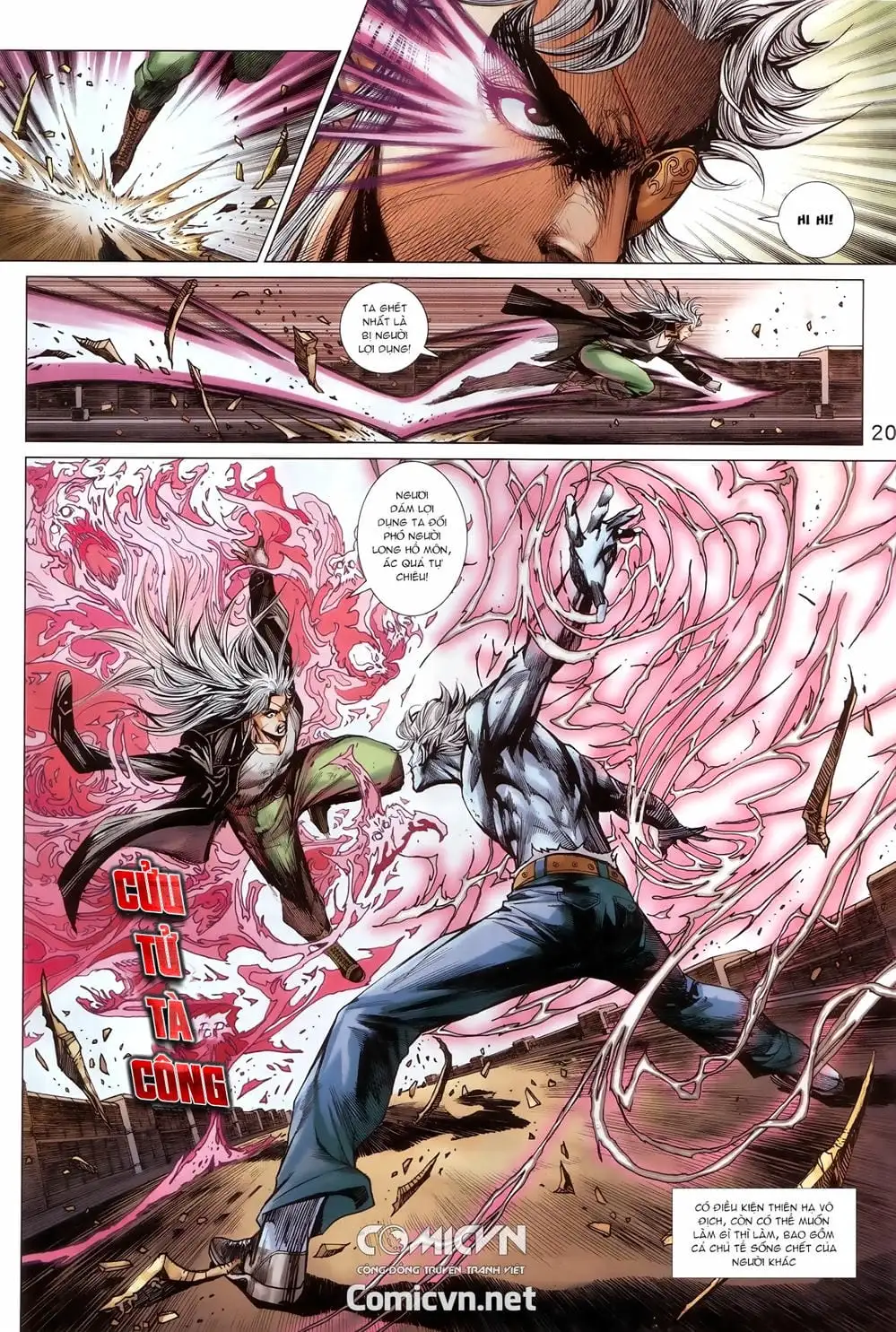 Truyện Tranh Tân Tác Long Hổ Môn trang 4