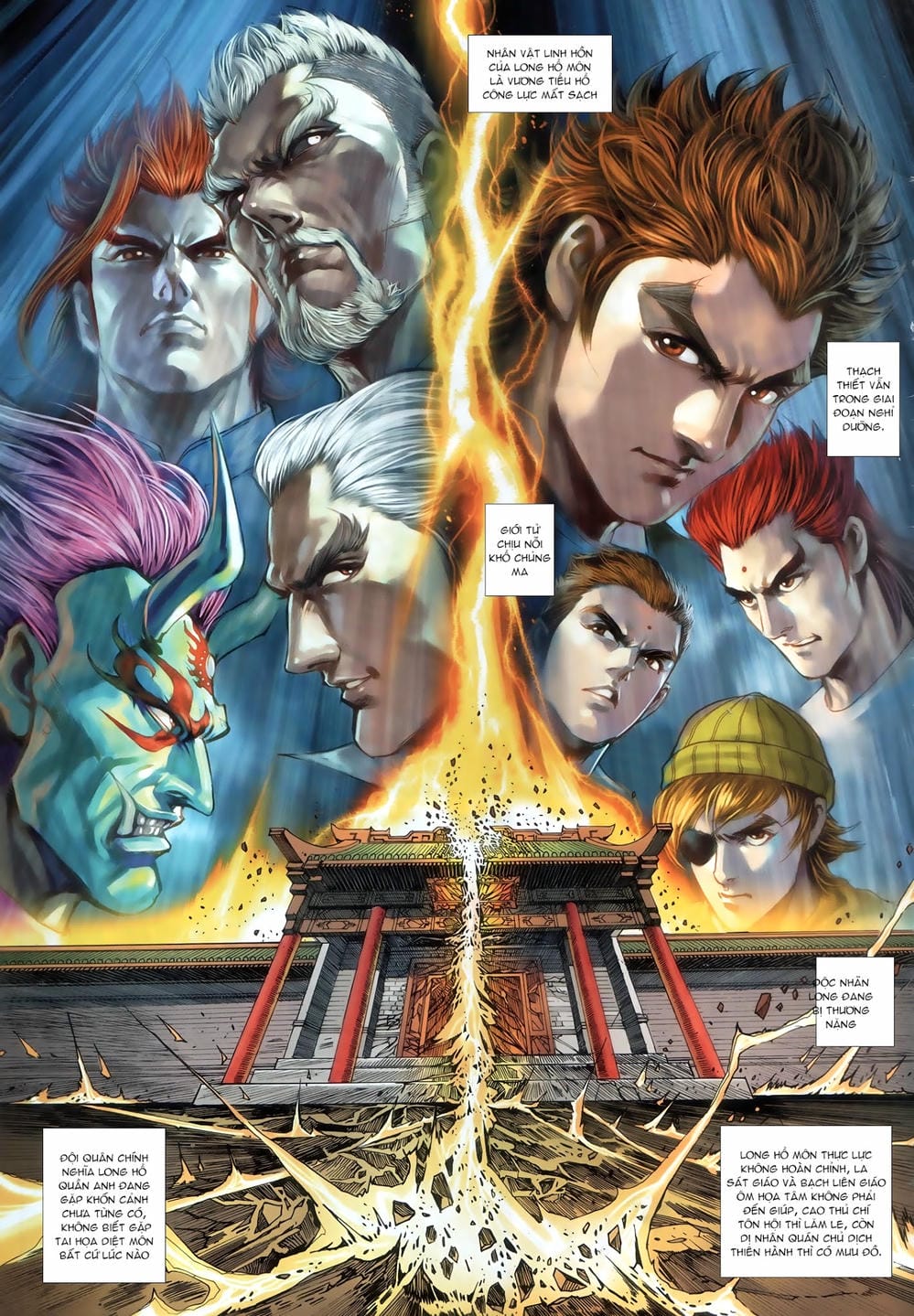 Truyện Tranh Tân Tác Long Hổ Môn trang 4