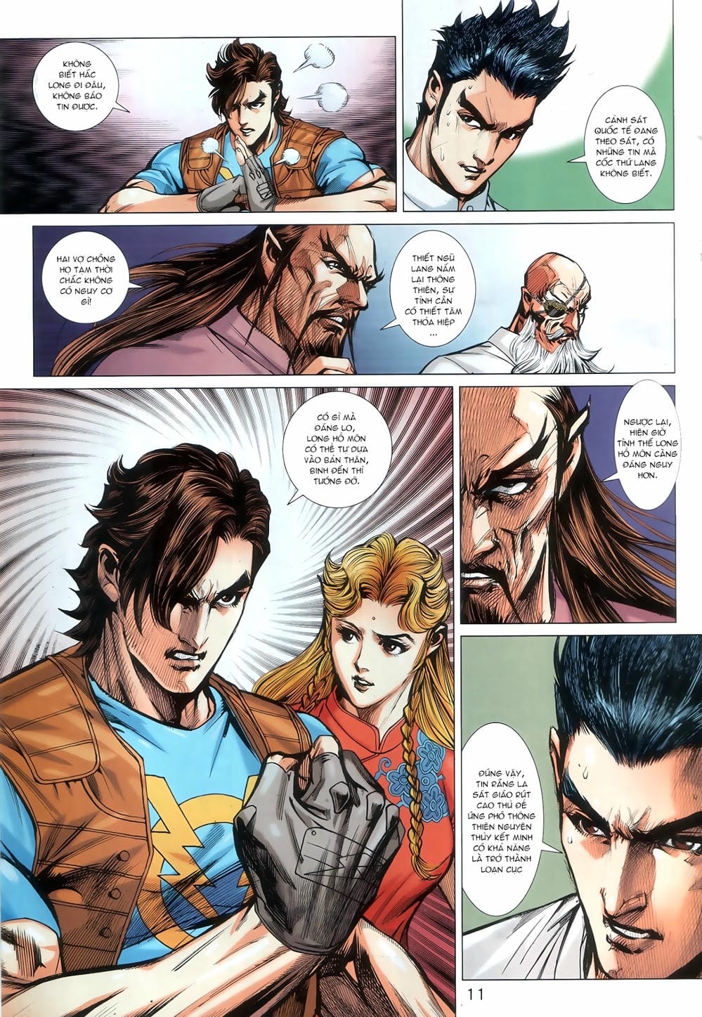 Truyện Tranh Tân Tác Long Hổ Môn trang 4