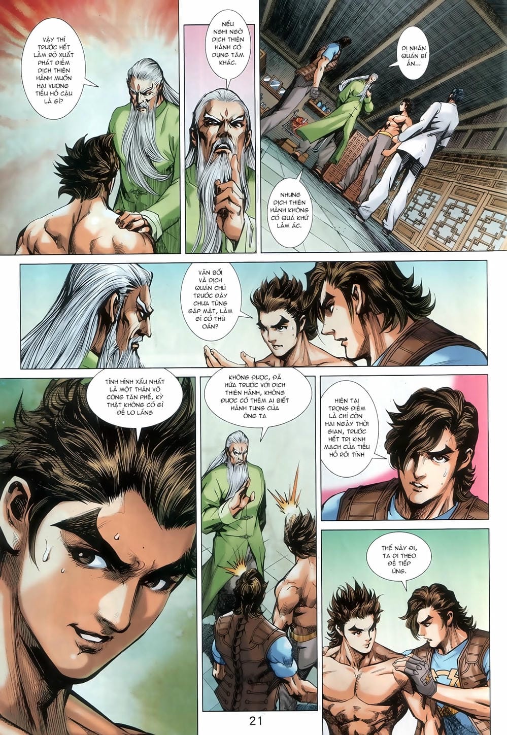 Truyện Tranh Tân Tác Long Hổ Môn trang 4