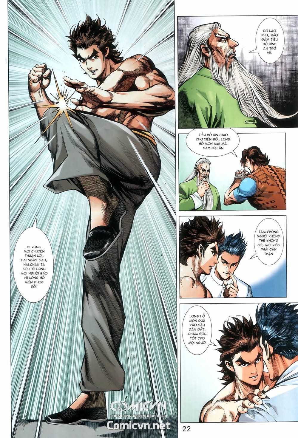 Truyện Tranh Tân Tác Long Hổ Môn trang 4