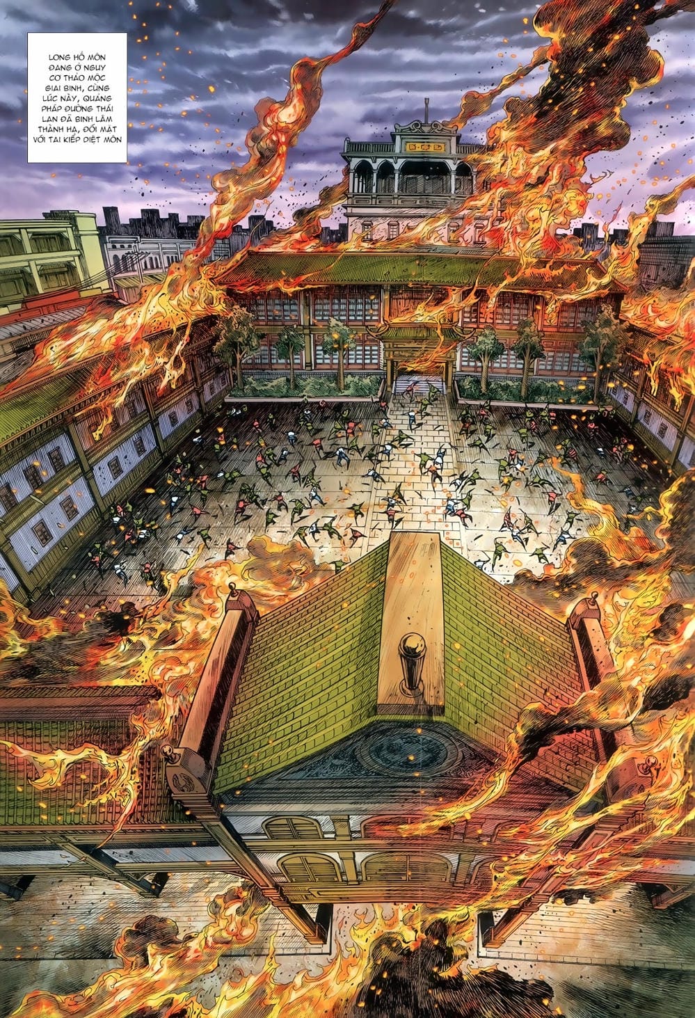 Truyện Tranh Tân Tác Long Hổ Môn trang 4