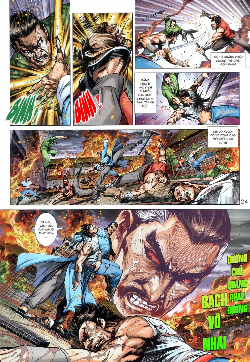 Truyện Tranh Tân Tác Long Hổ Môn trang 4