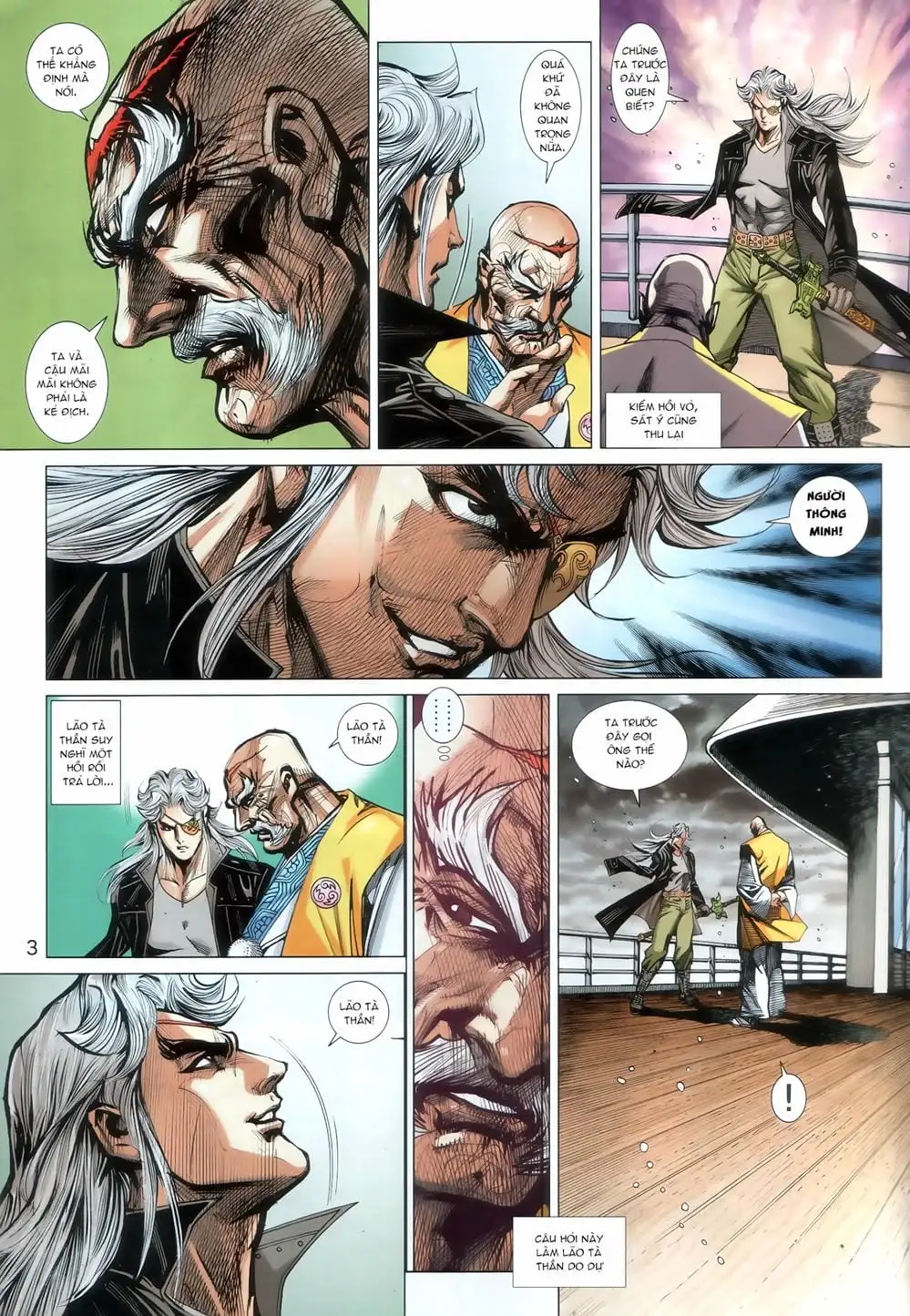 Truyện Tranh Tân Tác Long Hổ Môn trang 4