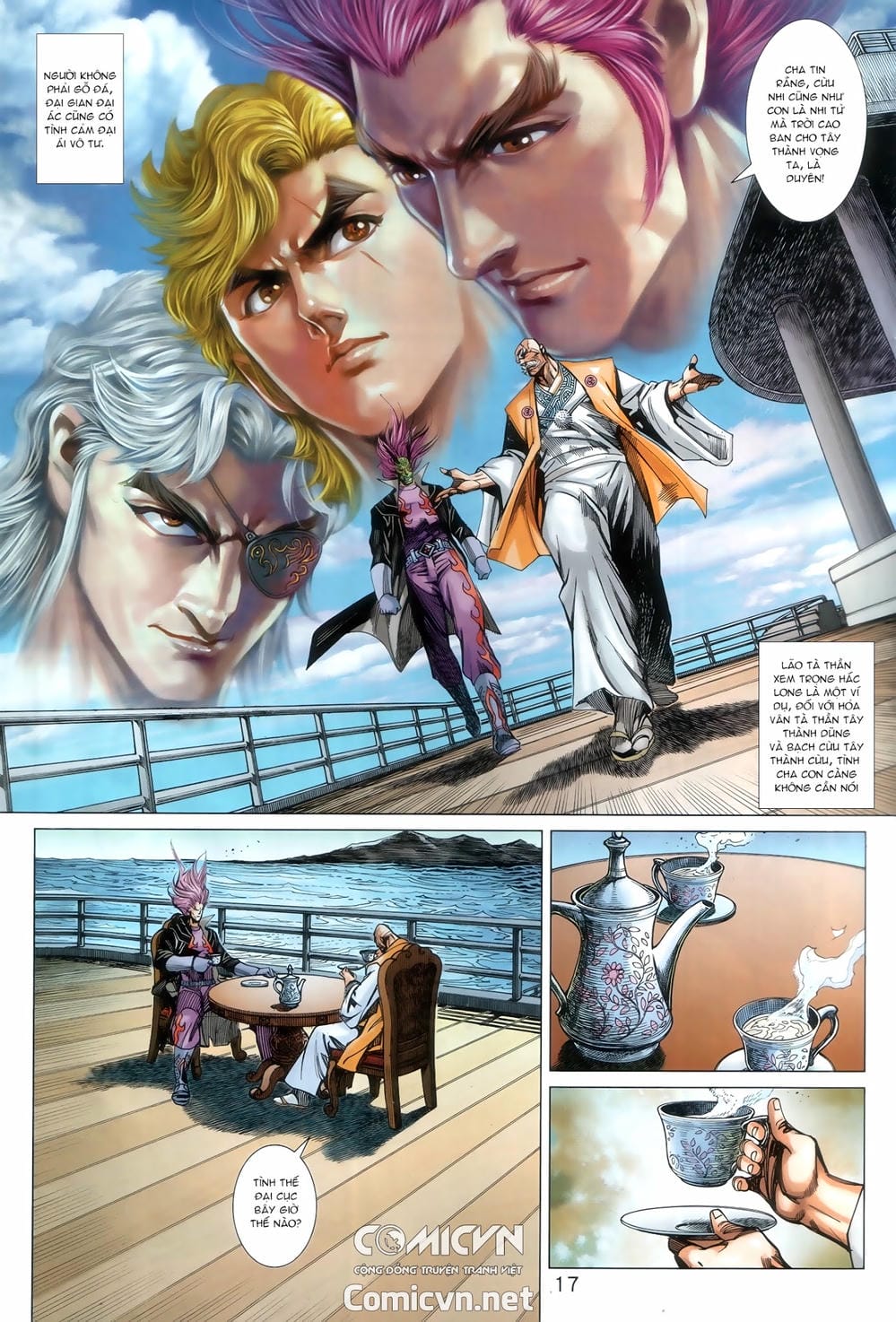 Truyện Tranh Tân Tác Long Hổ Môn trang 4