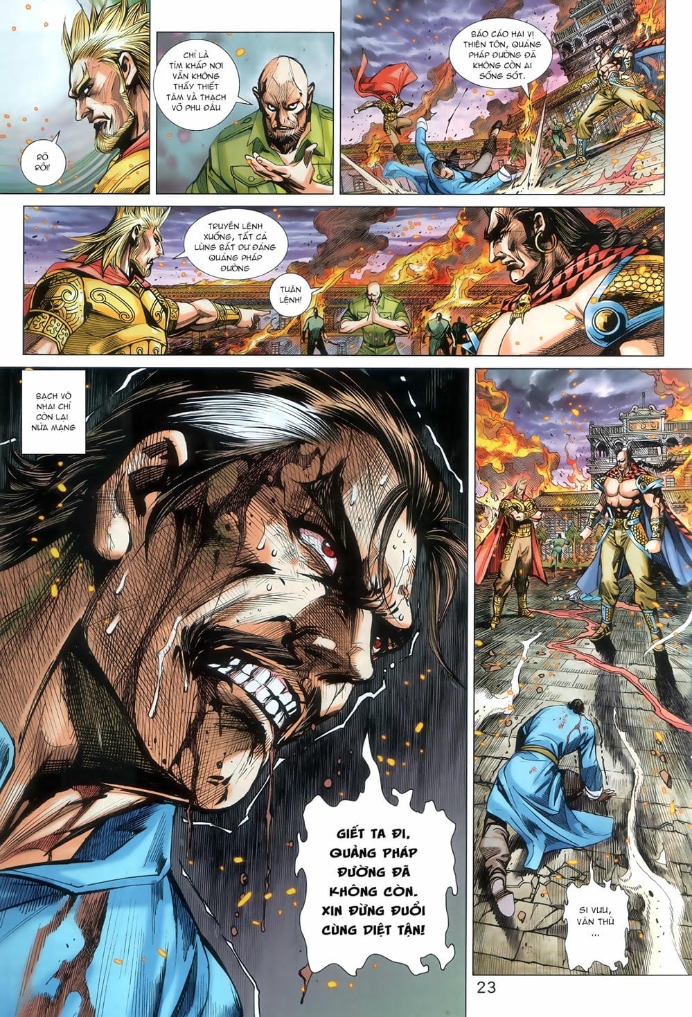 Truyện Tranh Tân Tác Long Hổ Môn trang 4