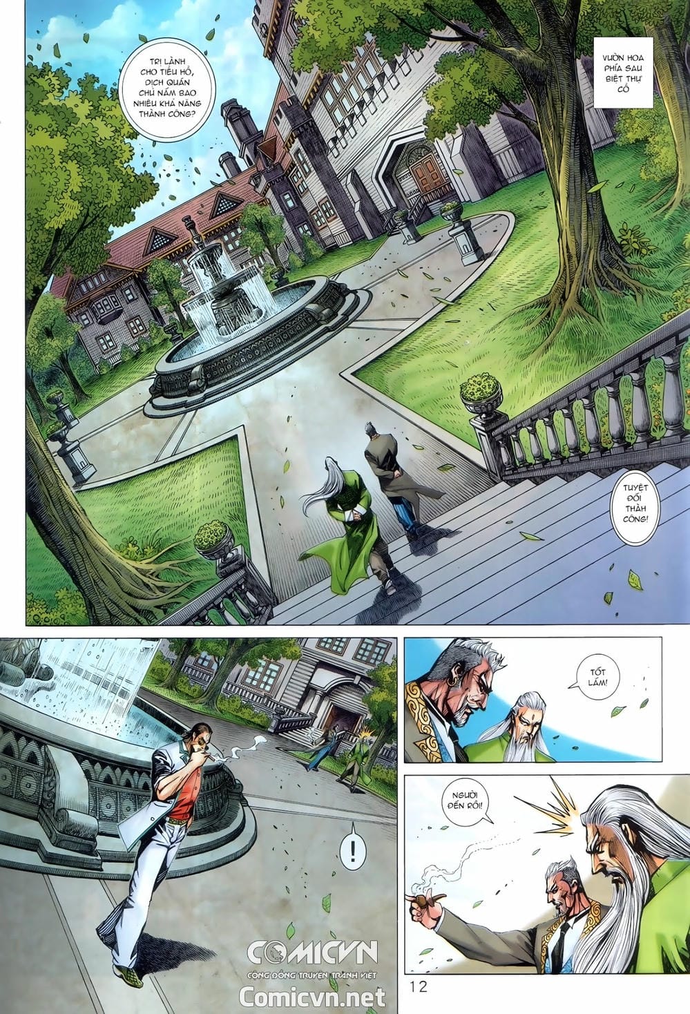 Truyện Tranh Tân Tác Long Hổ Môn trang 4