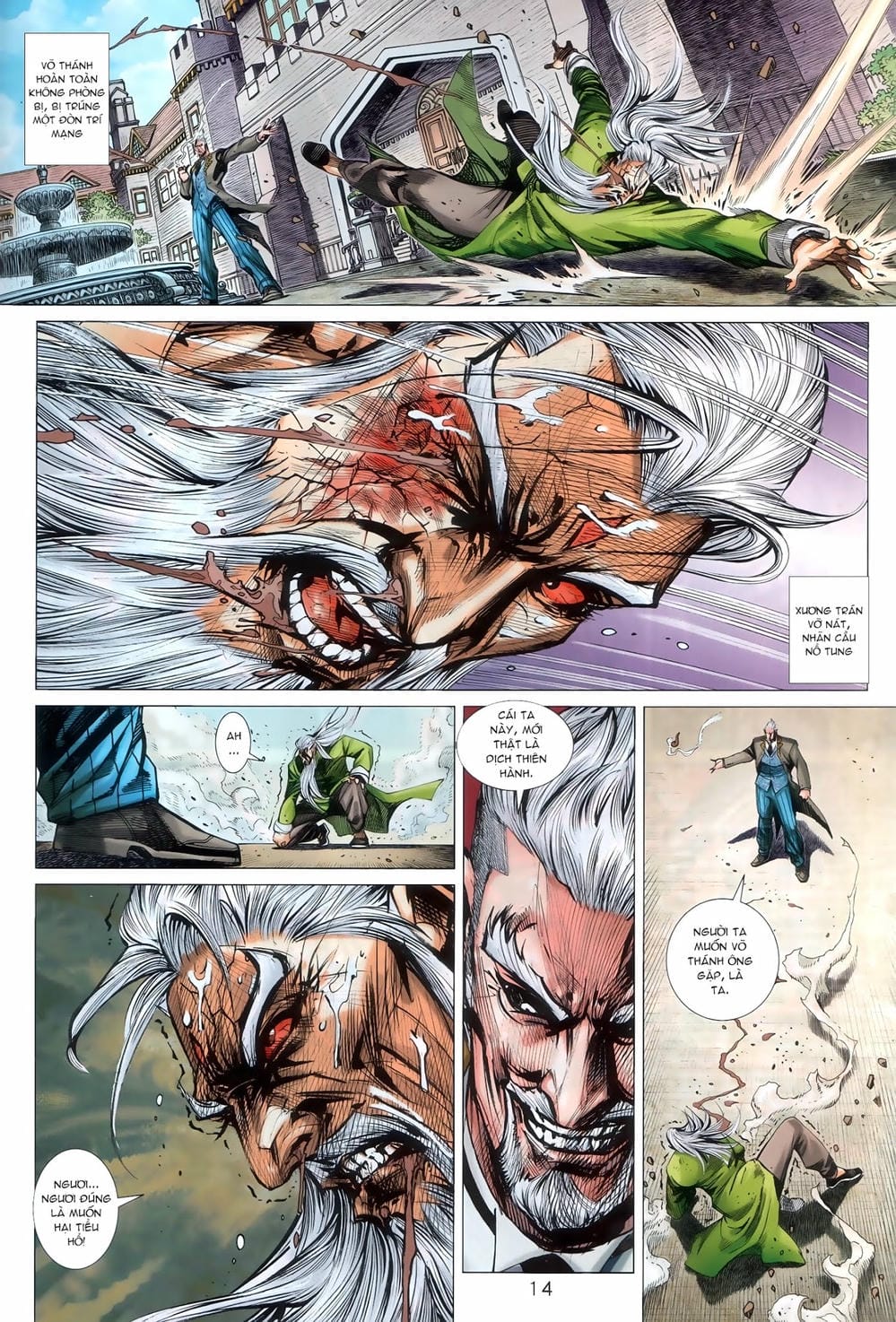 Truyện Tranh Tân Tác Long Hổ Môn trang 4