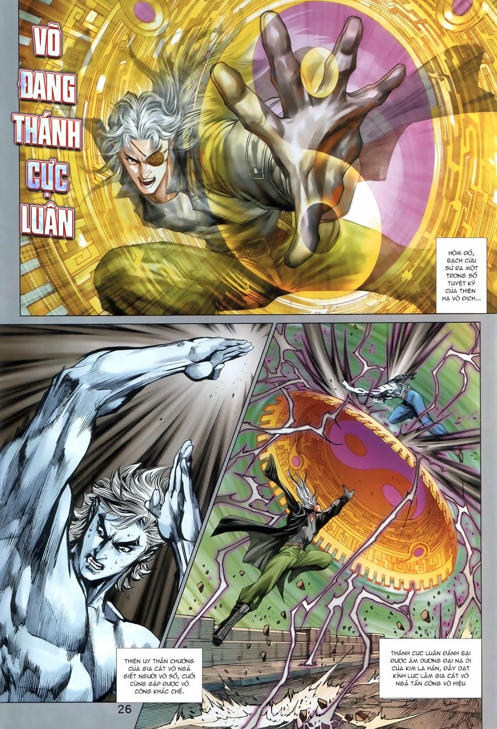 Truyện Tranh Tân Tác Long Hổ Môn trang 4