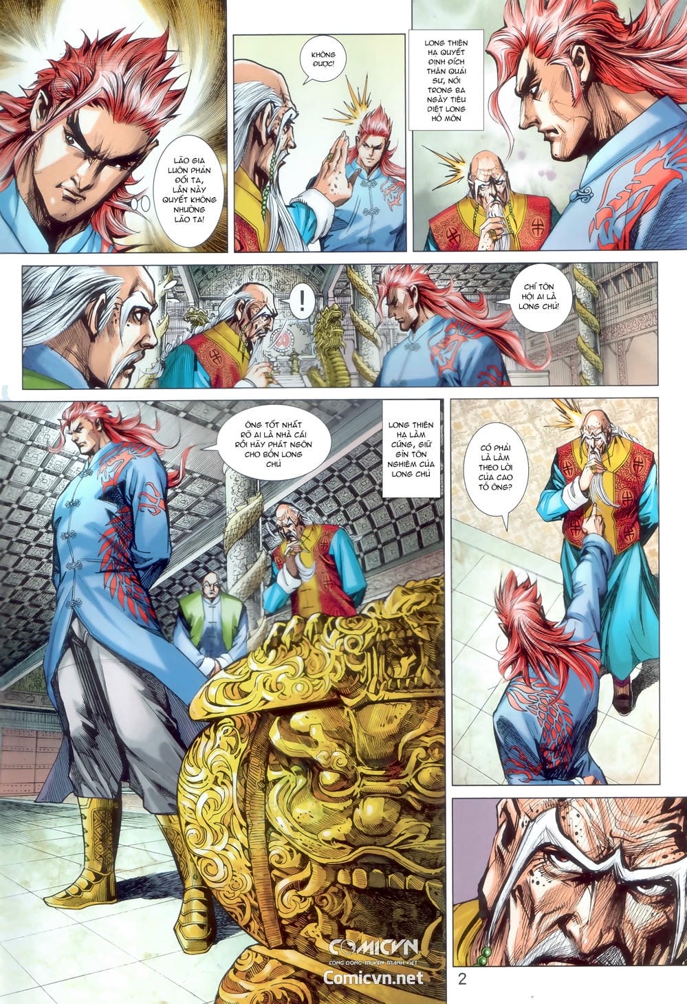 Truyện Tranh Tân Tác Long Hổ Môn trang 4