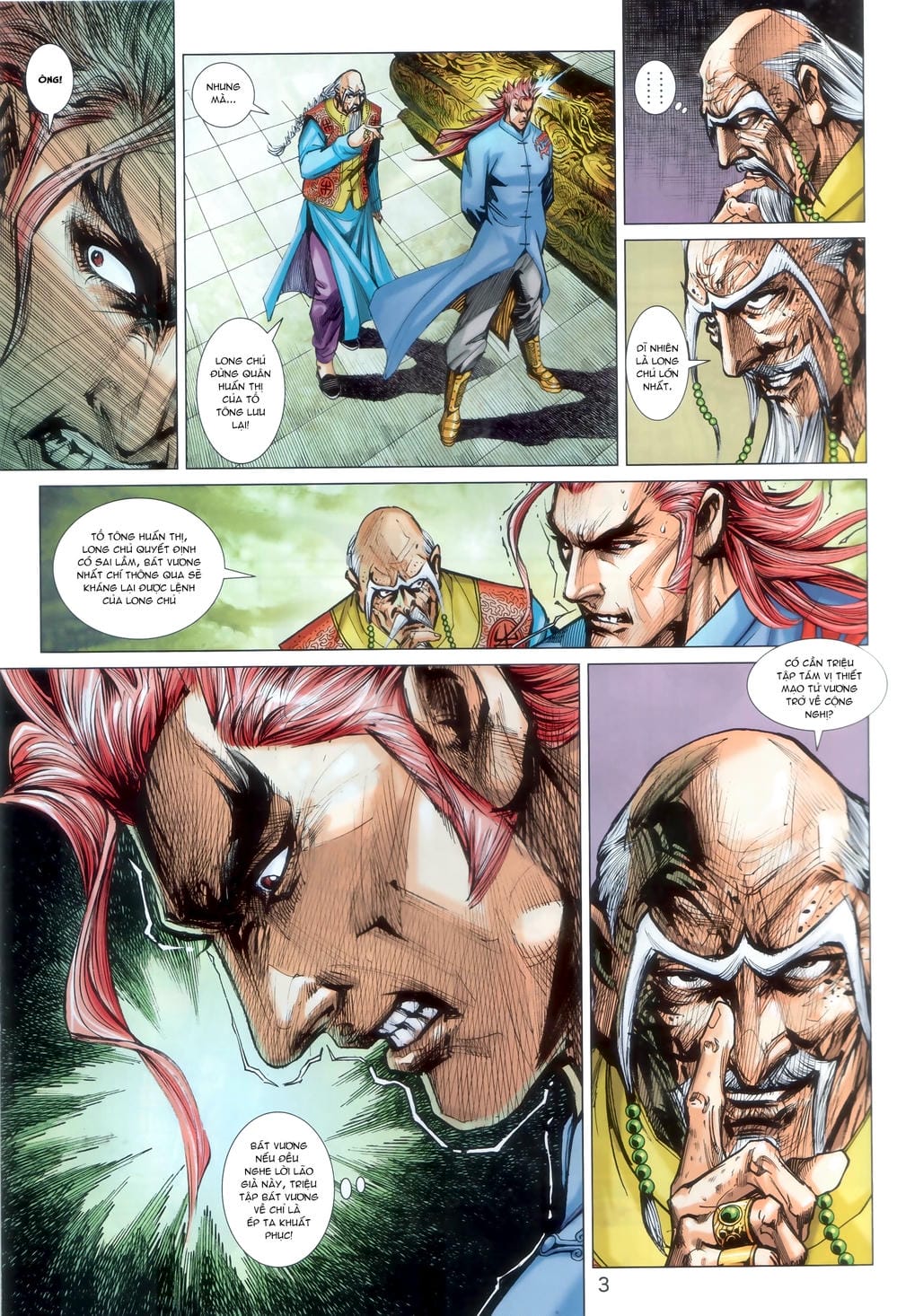 Truyện Tranh Tân Tác Long Hổ Môn trang 4