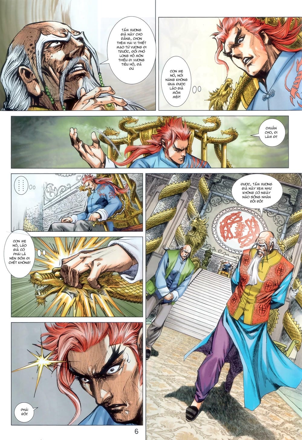 Truyện Tranh Tân Tác Long Hổ Môn trang 4