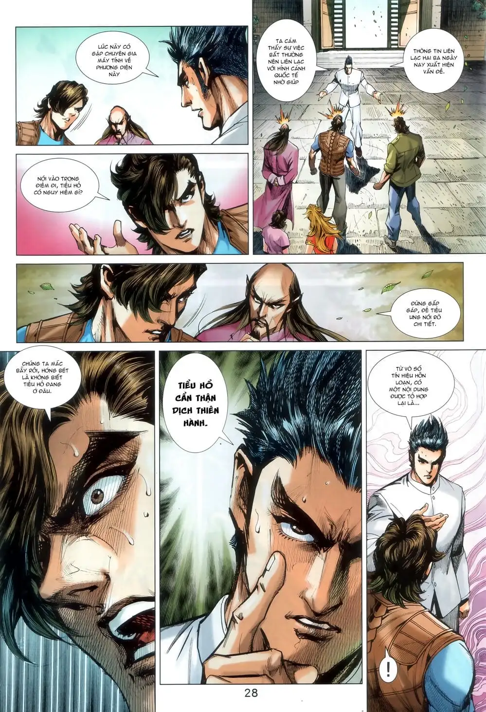 Truyện Tranh Tân Tác Long Hổ Môn trang 4