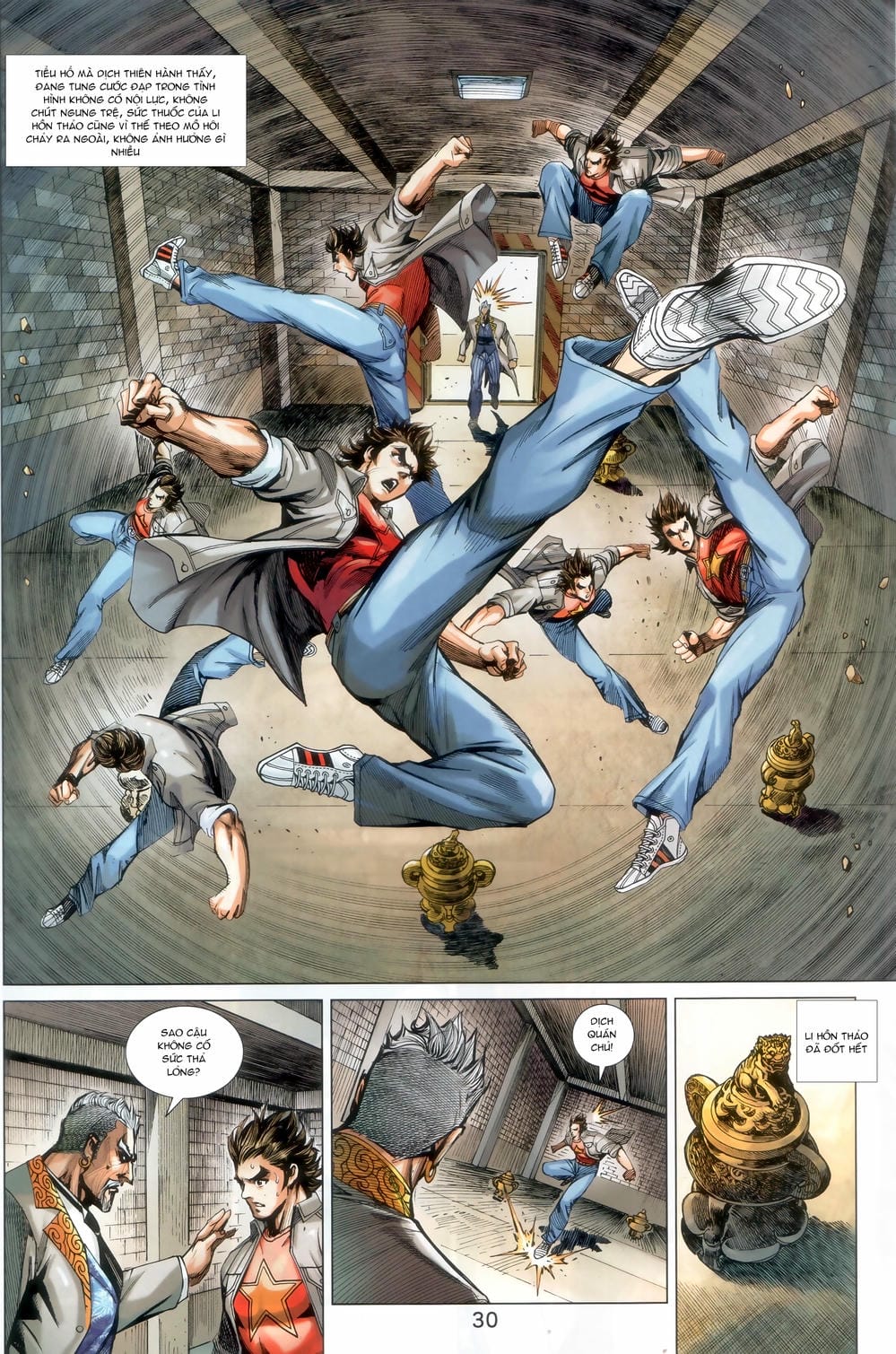 Truyện Tranh Tân Tác Long Hổ Môn trang 4
