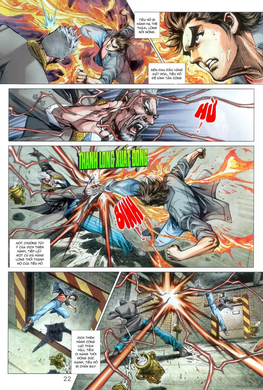 Truyện Tranh Tân Tác Long Hổ Môn trang 4