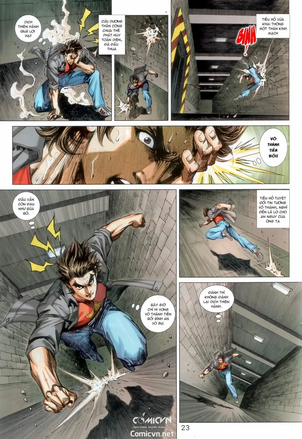 Truyện Tranh Tân Tác Long Hổ Môn trang 4