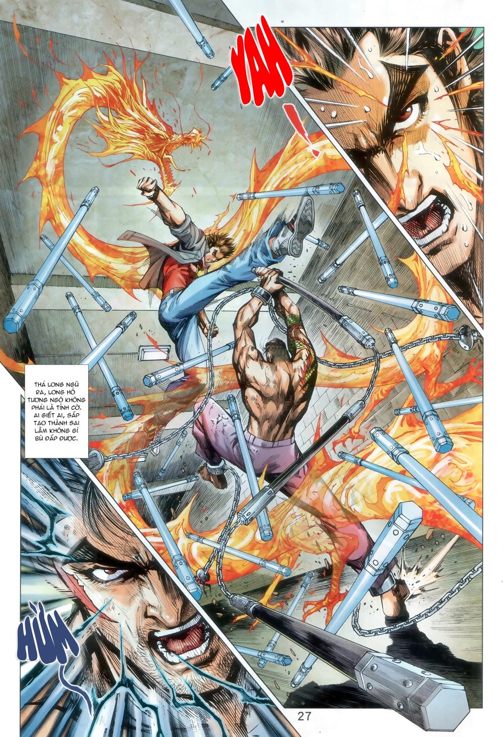 Truyện Tranh Tân Tác Long Hổ Môn trang 4