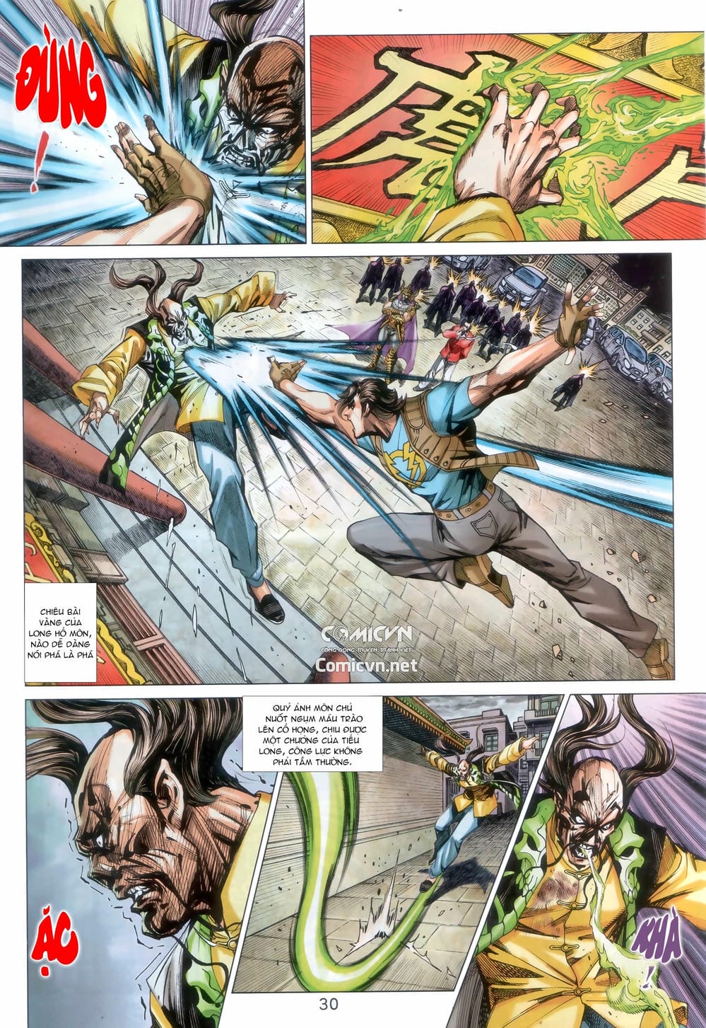 Truyện Tranh Tân Tác Long Hổ Môn trang 4