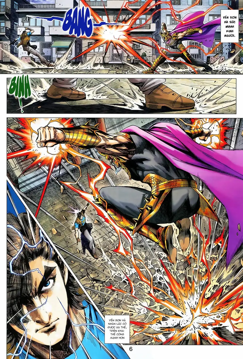 Truyện Tranh Tân Tác Long Hổ Môn trang 4