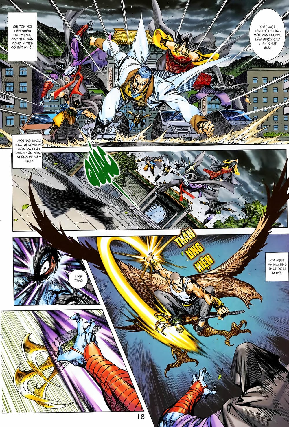 Truyện Tranh Tân Tác Long Hổ Môn trang 4