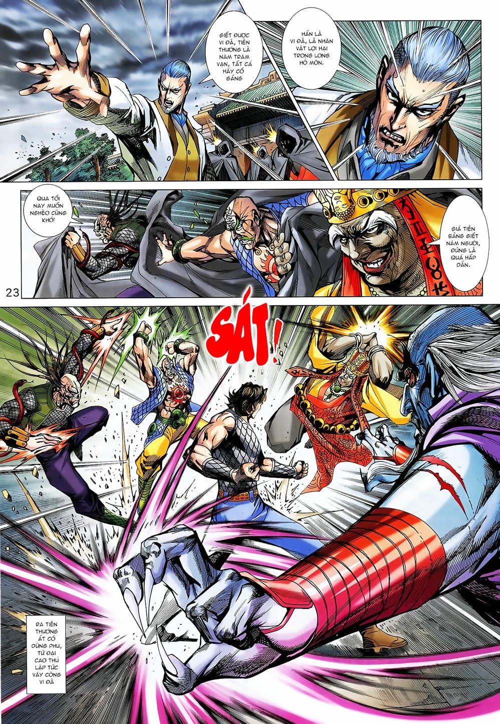 Truyện Tranh Tân Tác Long Hổ Môn trang 4