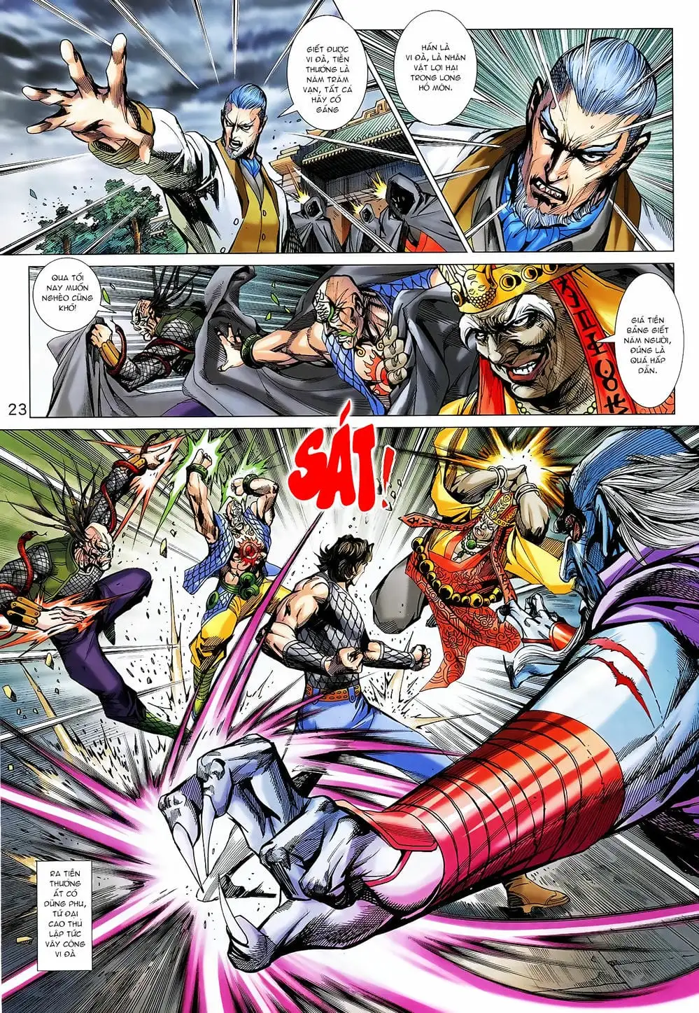 Truyện Tranh Tân Tác Long Hổ Môn trang 4