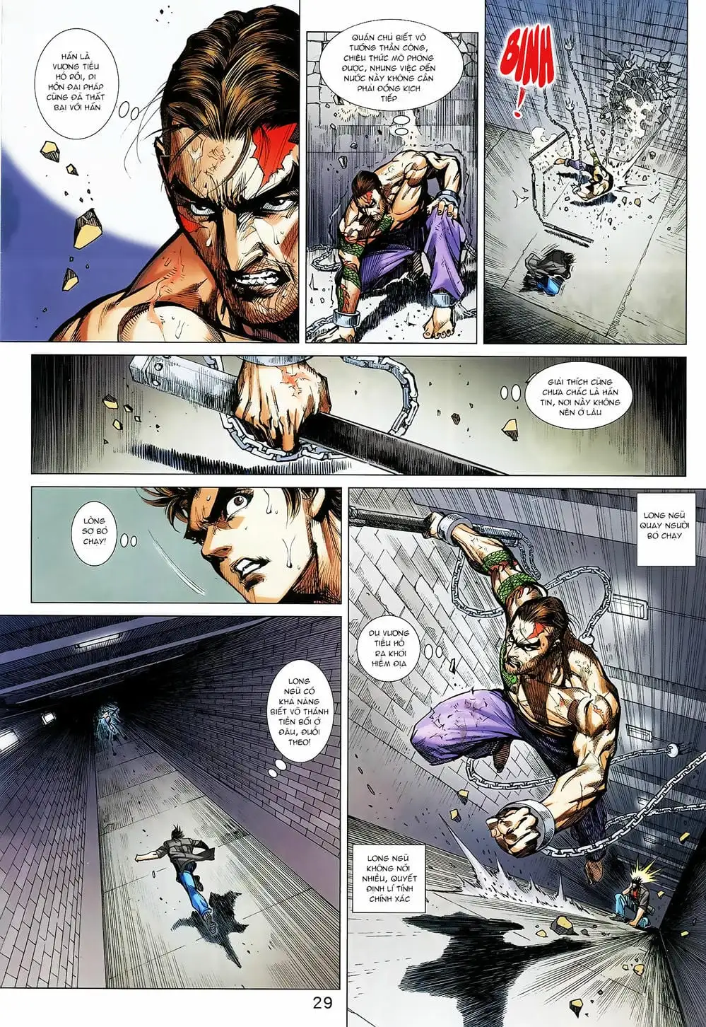 Truyện Tranh Tân Tác Long Hổ Môn trang 4