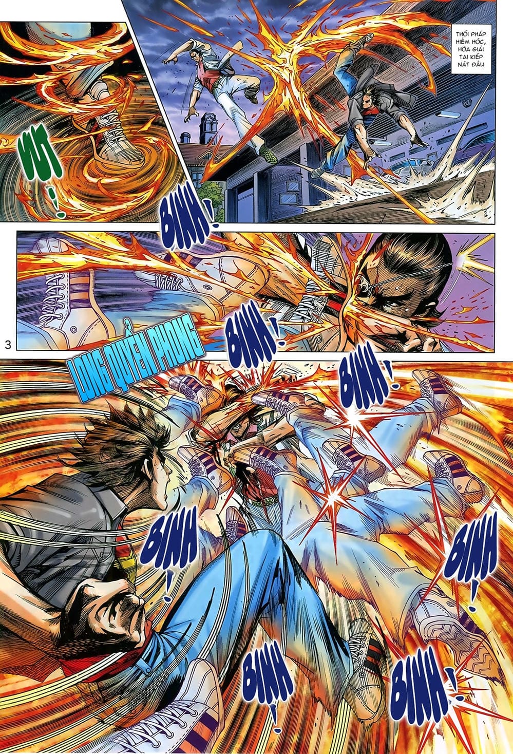 Truyện Tranh Tân Tác Long Hổ Môn trang 4