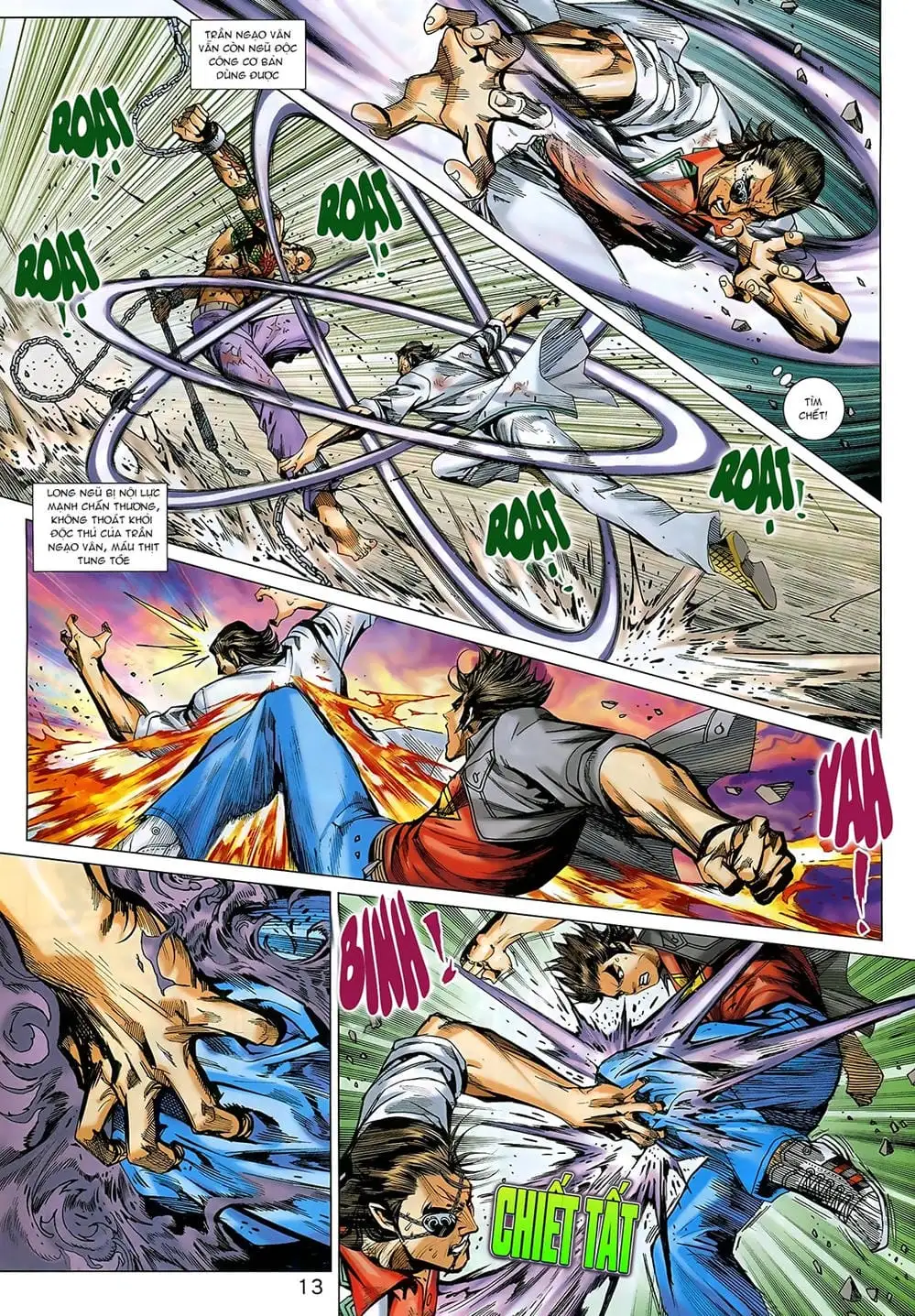 Truyện Tranh Tân Tác Long Hổ Môn trang 4