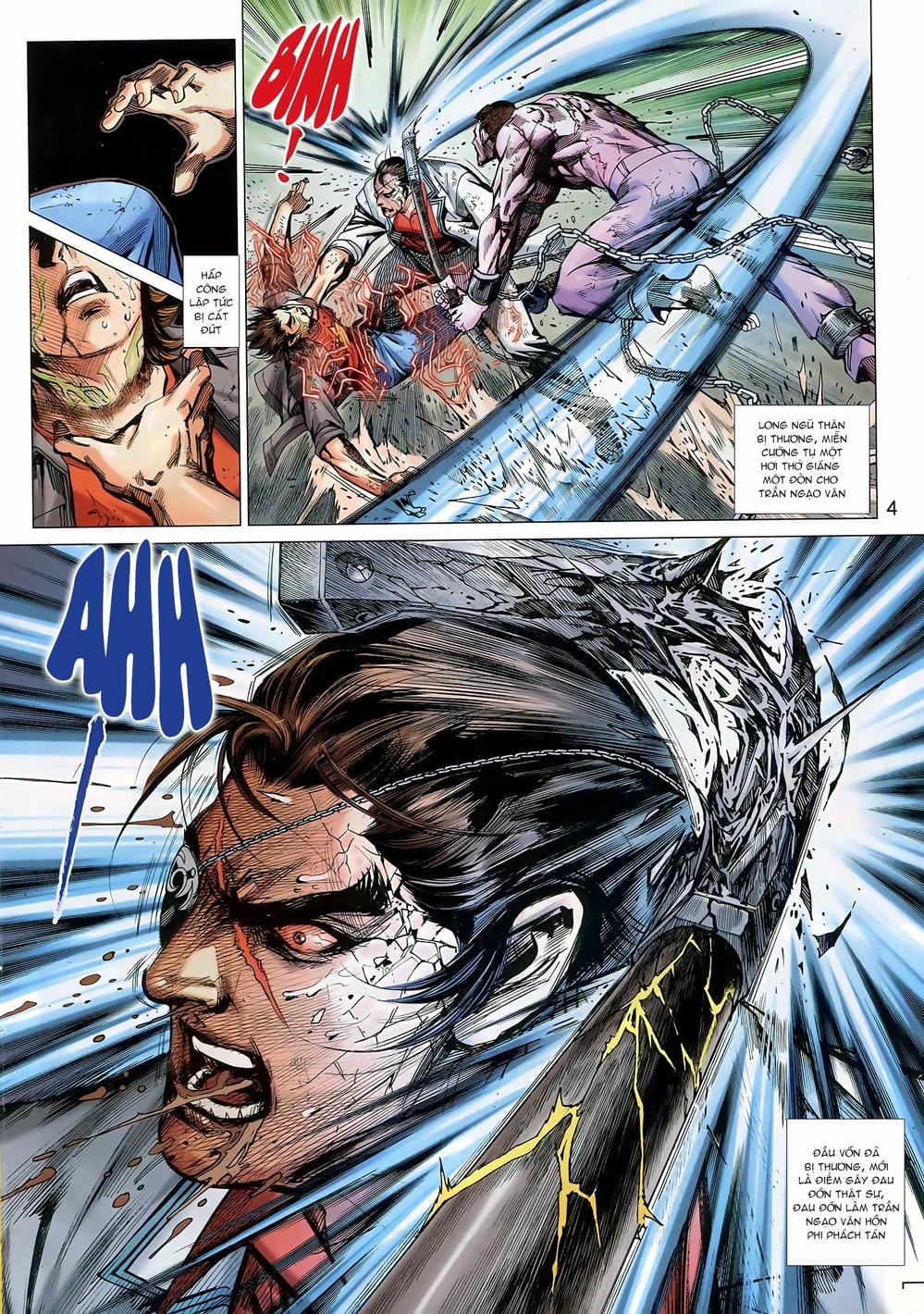 Truyện Tranh Tân Tác Long Hổ Môn trang 4