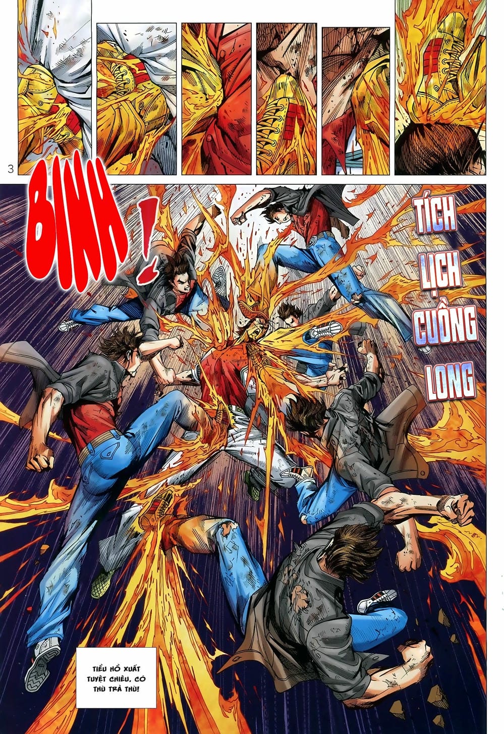 Truyện Tranh Tân Tác Long Hổ Môn trang 4
