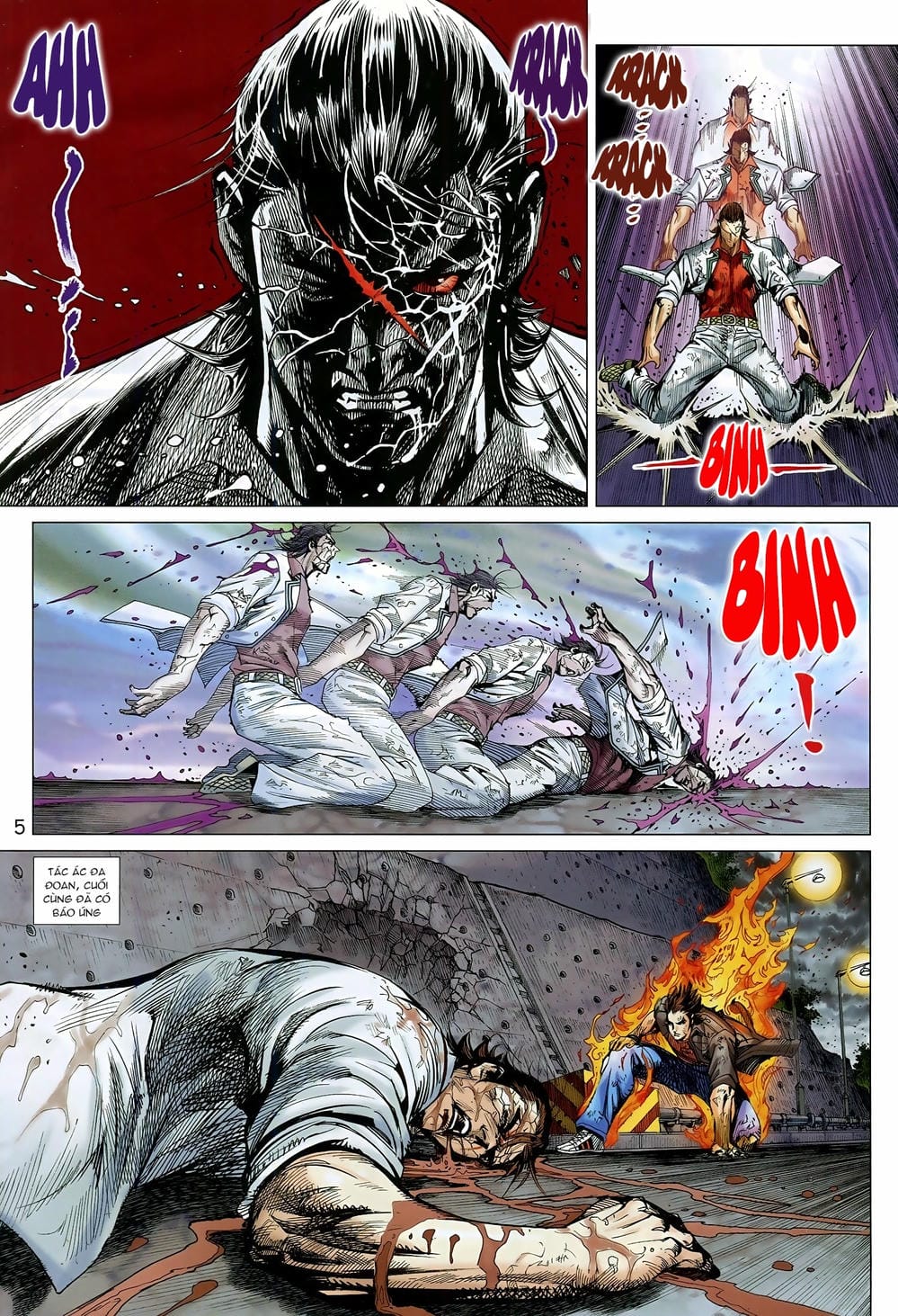 Truyện Tranh Tân Tác Long Hổ Môn trang 4