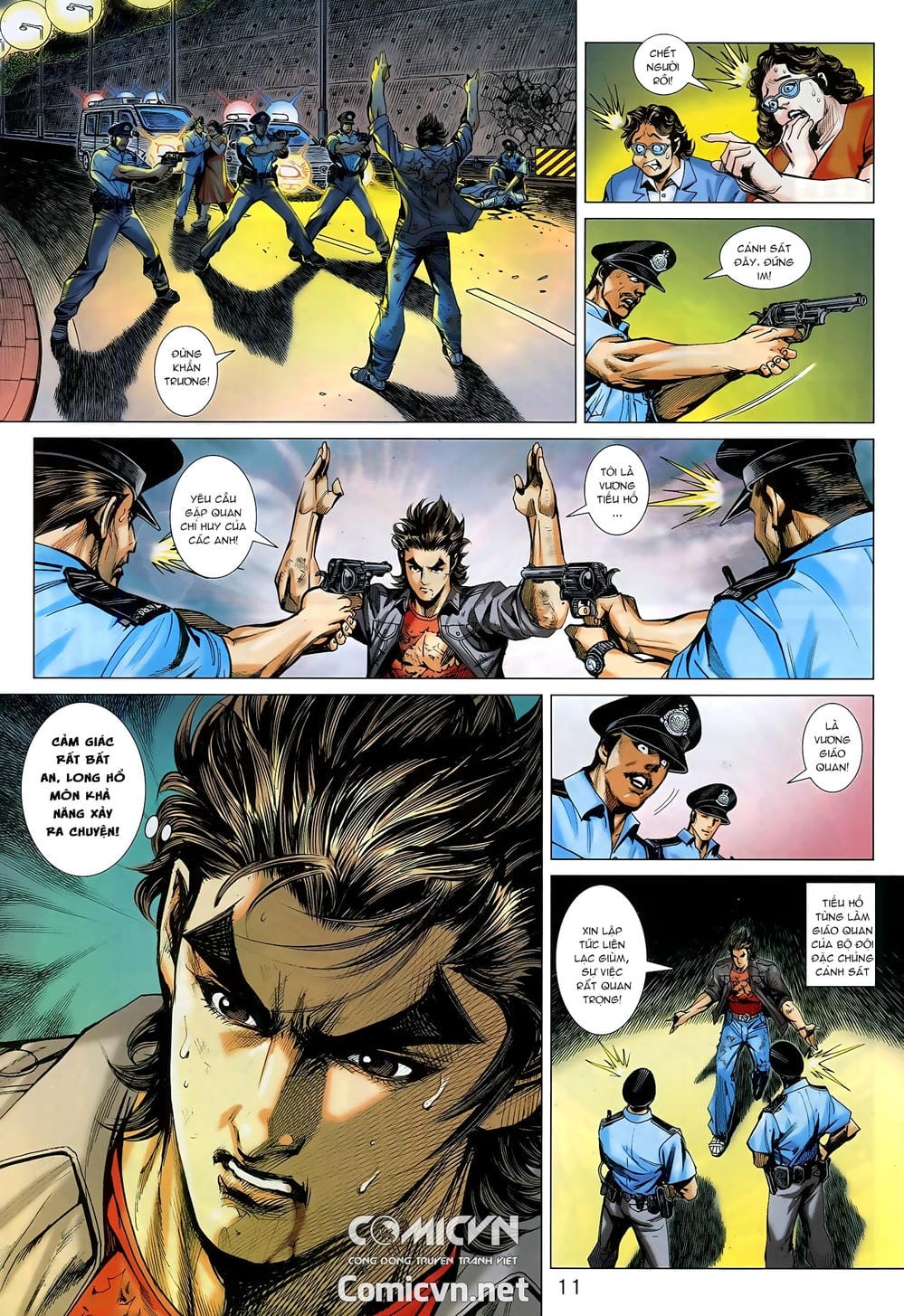 Truyện Tranh Tân Tác Long Hổ Môn trang 4