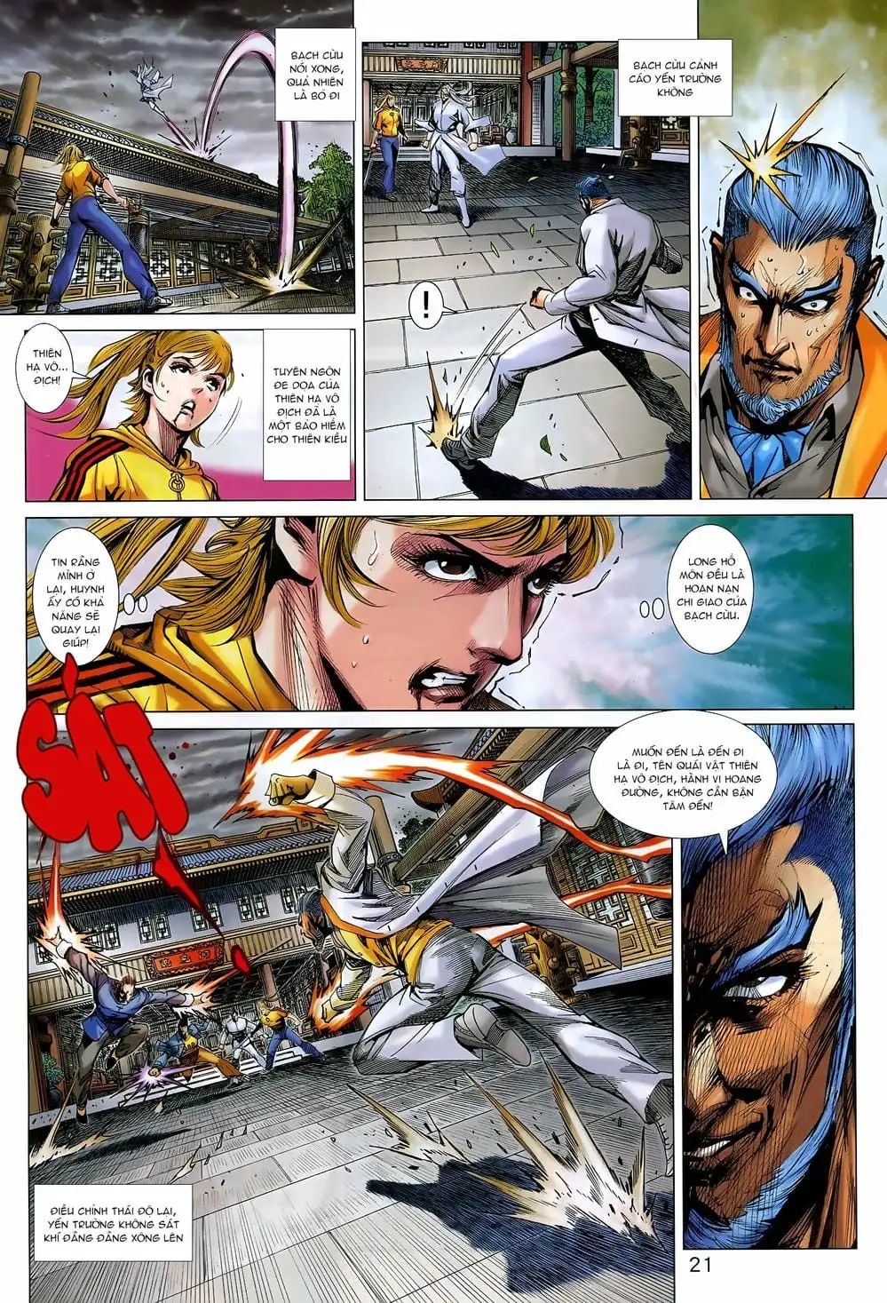 Truyện Tranh Tân Tác Long Hổ Môn trang 4