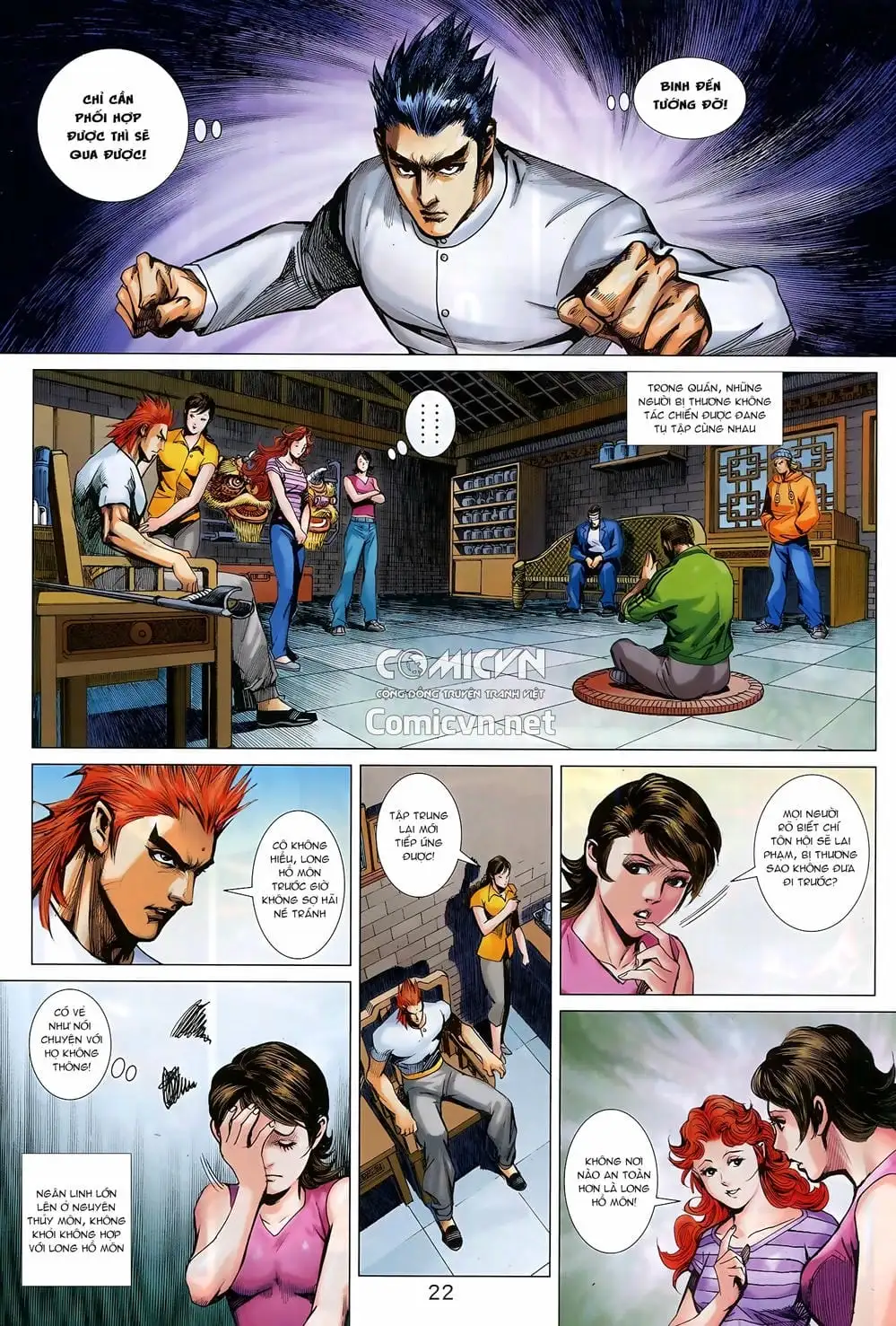 Truyện Tranh Tân Tác Long Hổ Môn trang 4