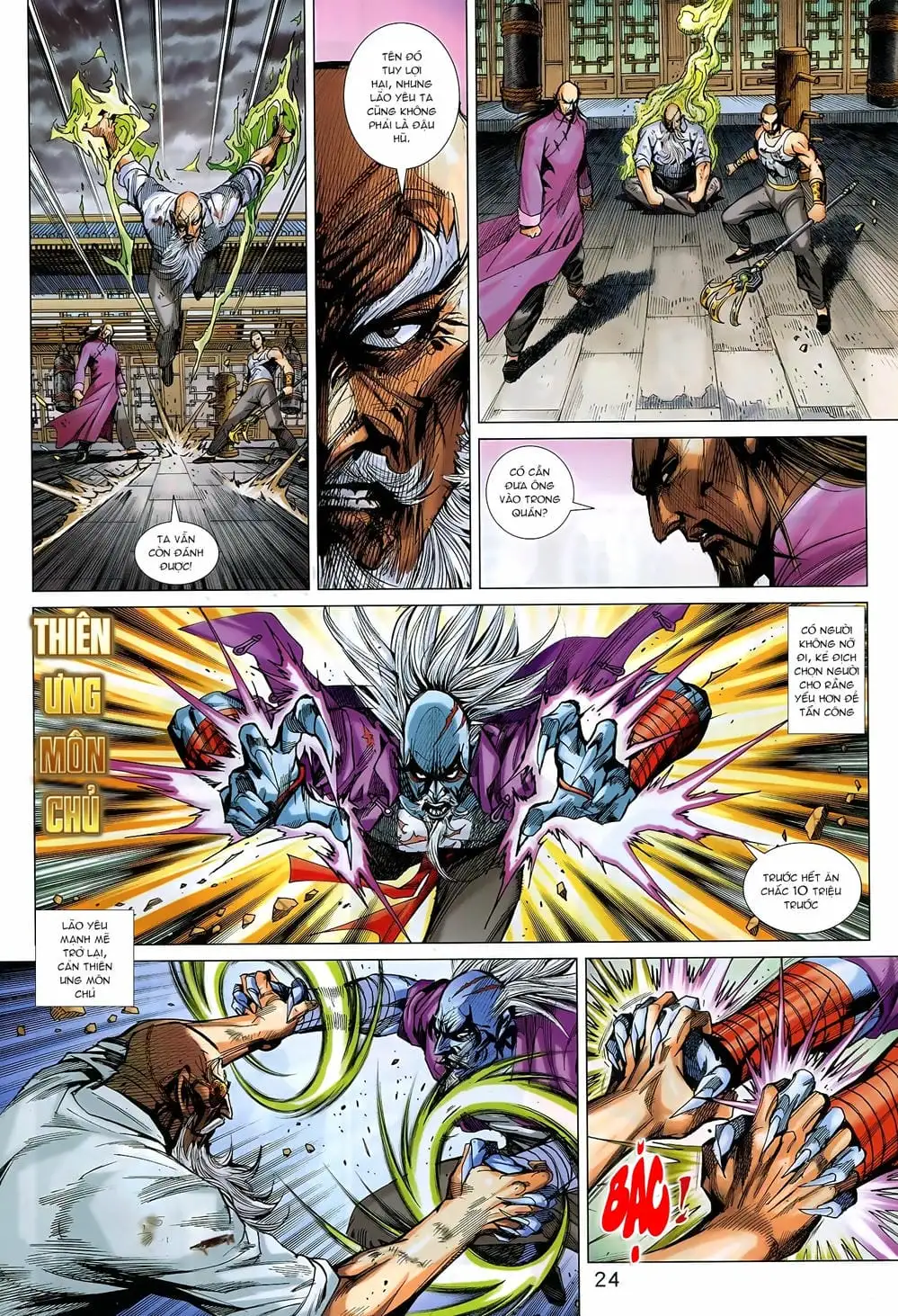 Truyện Tranh Tân Tác Long Hổ Môn trang 4