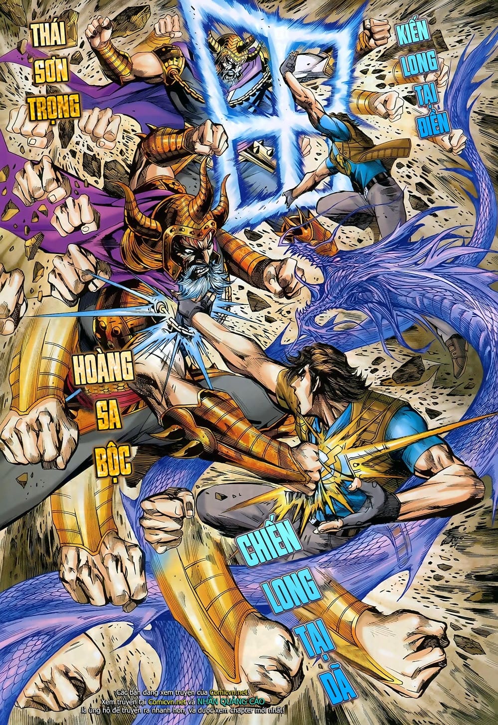 Truyện Tranh Tân Tác Long Hổ Môn trang 4