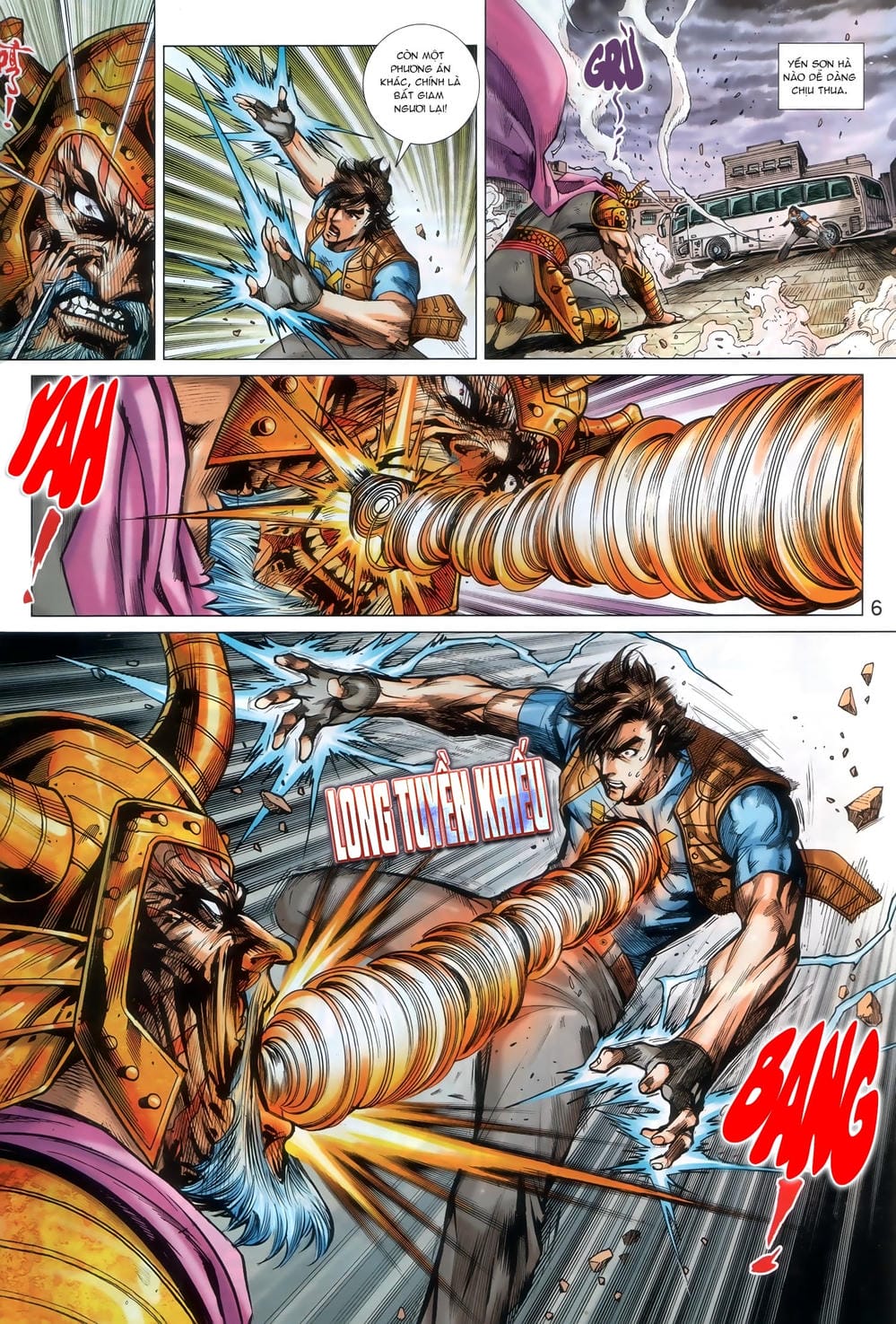 Truyện Tranh Tân Tác Long Hổ Môn trang 4
