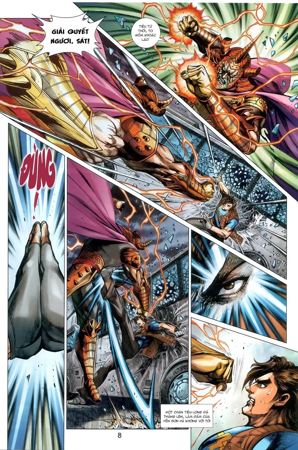 Truyện Tranh Tân Tác Long Hổ Môn trang 4