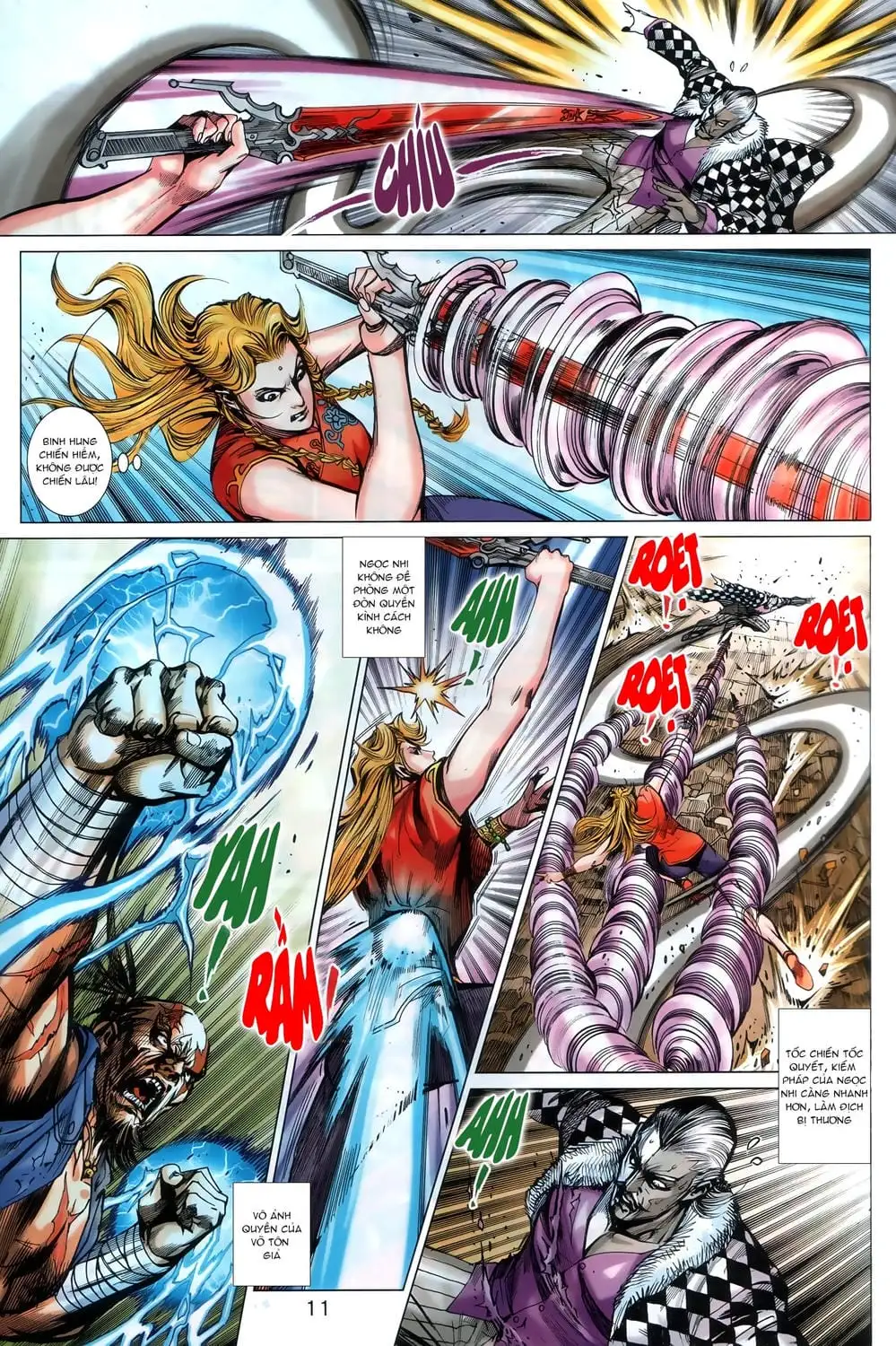 Truyện Tranh Tân Tác Long Hổ Môn trang 4