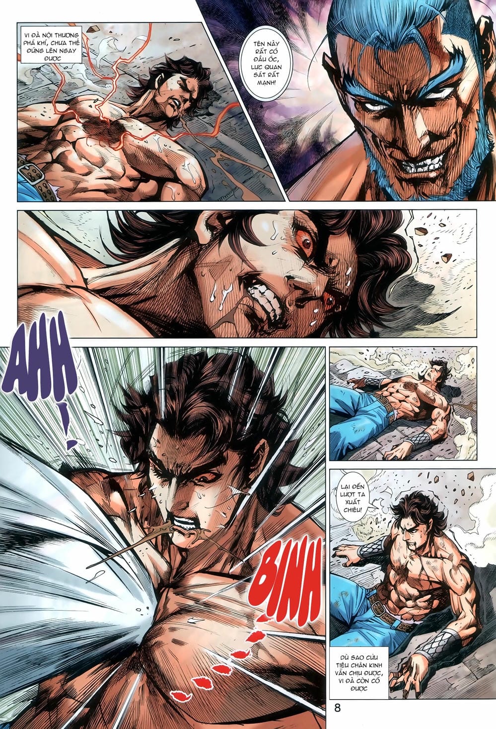 Truyện Tranh Tân Tác Long Hổ Môn trang 4