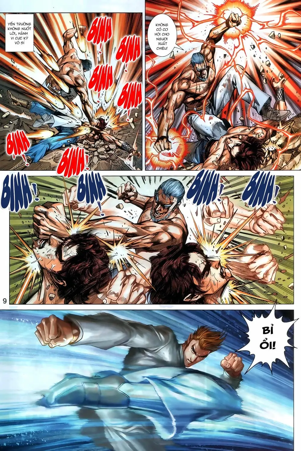 Truyện Tranh Tân Tác Long Hổ Môn trang 4