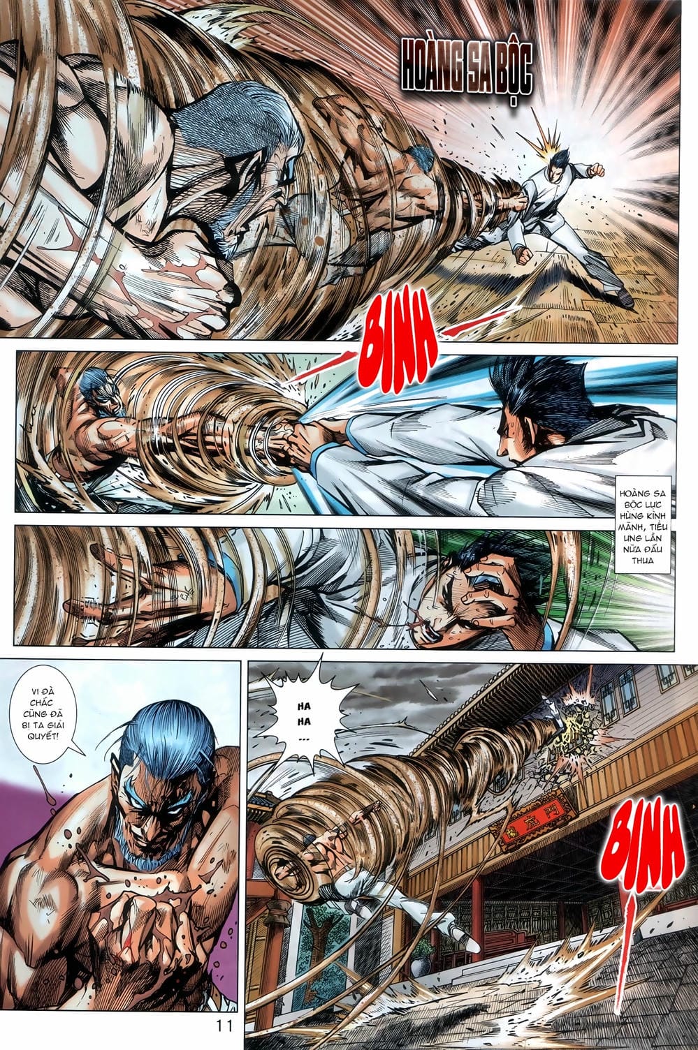 Truyện Tranh Tân Tác Long Hổ Môn trang 4