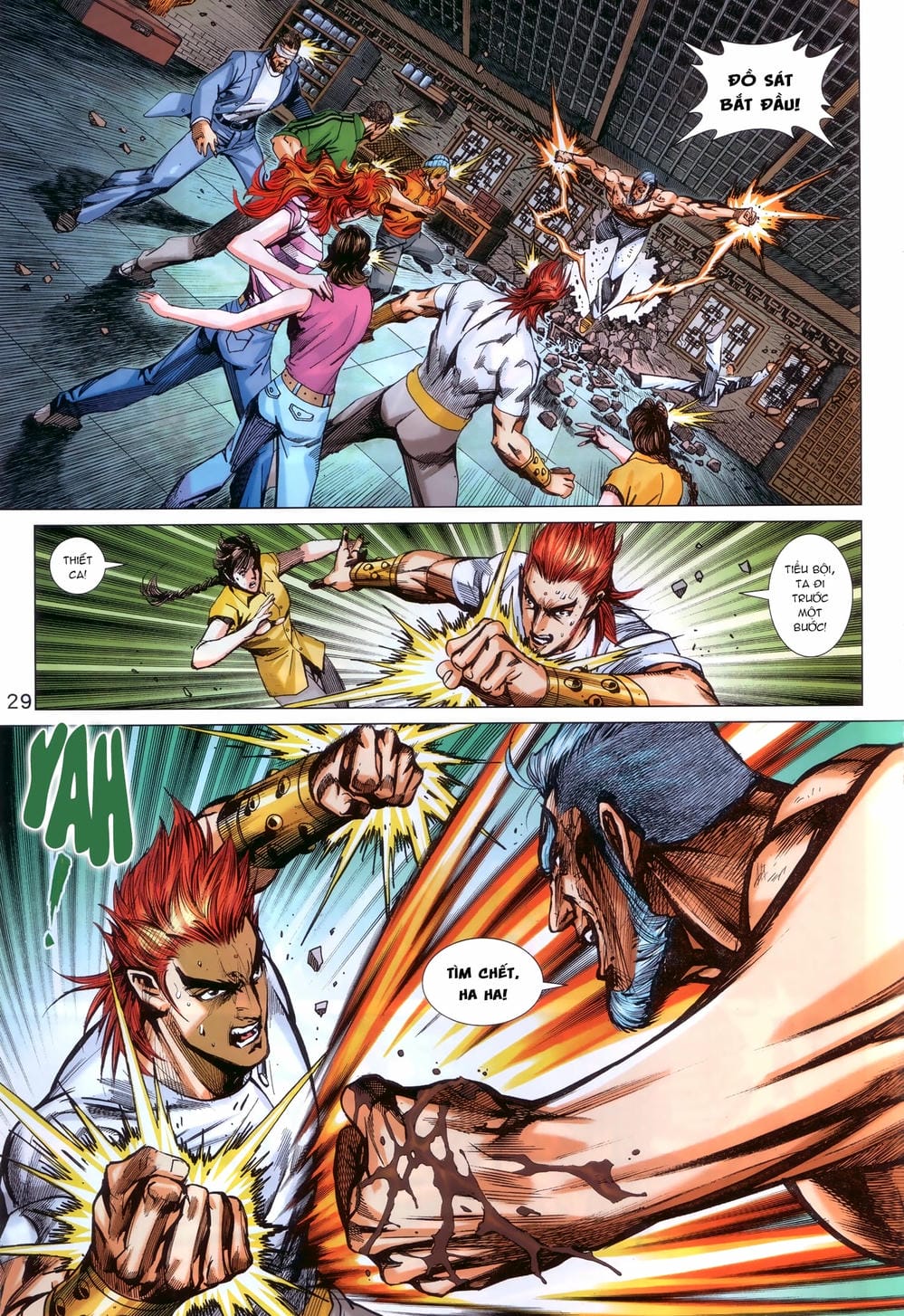 Truyện Tranh Tân Tác Long Hổ Môn trang 4