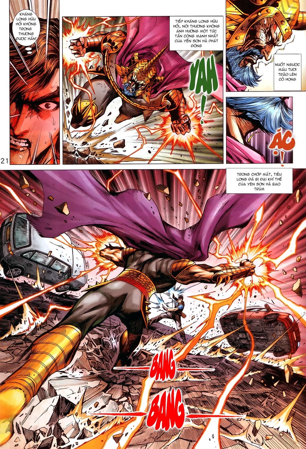 Truyện Tranh Tân Tác Long Hổ Môn trang 4