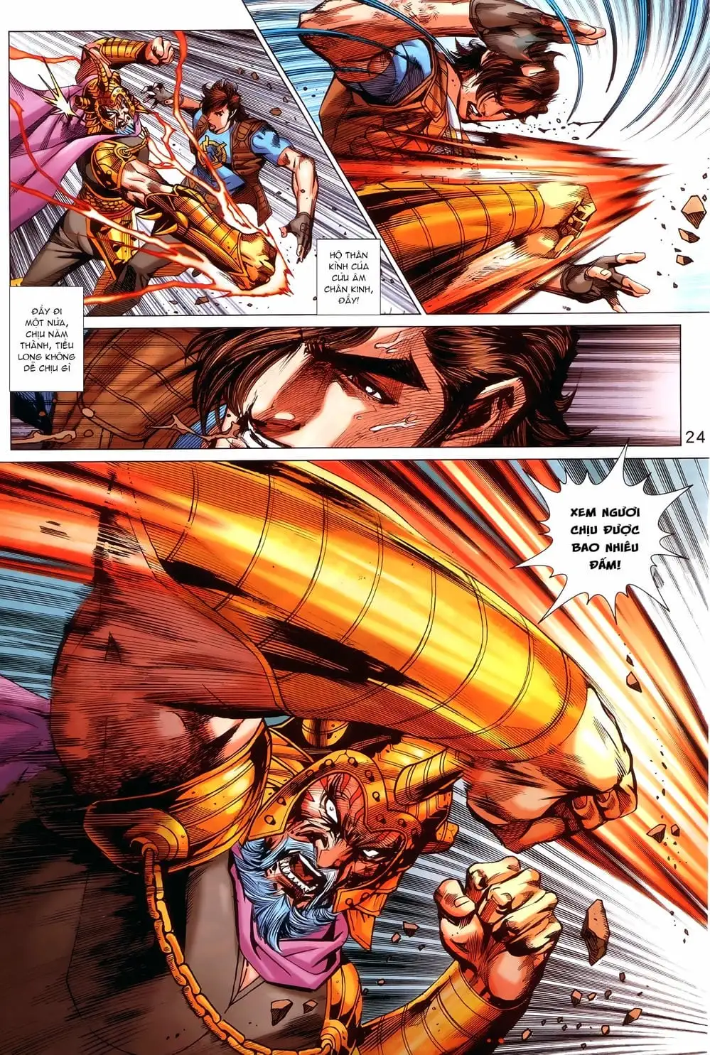 Truyện Tranh Tân Tác Long Hổ Môn trang 4