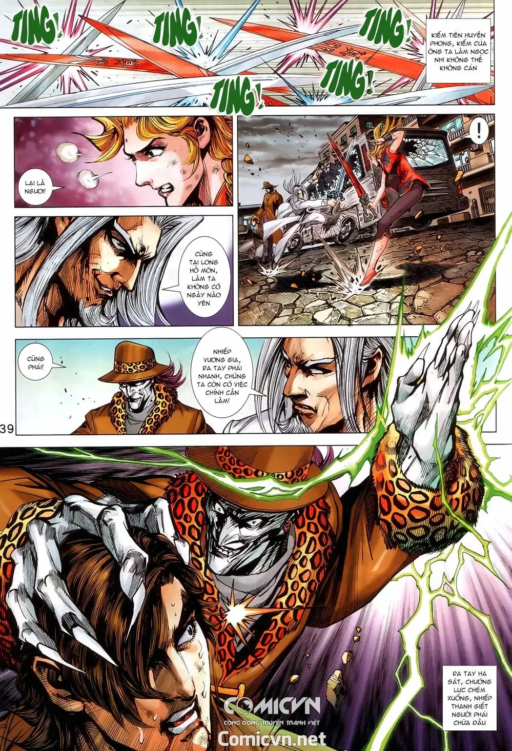 Truyện Tranh Tân Tác Long Hổ Môn trang 4