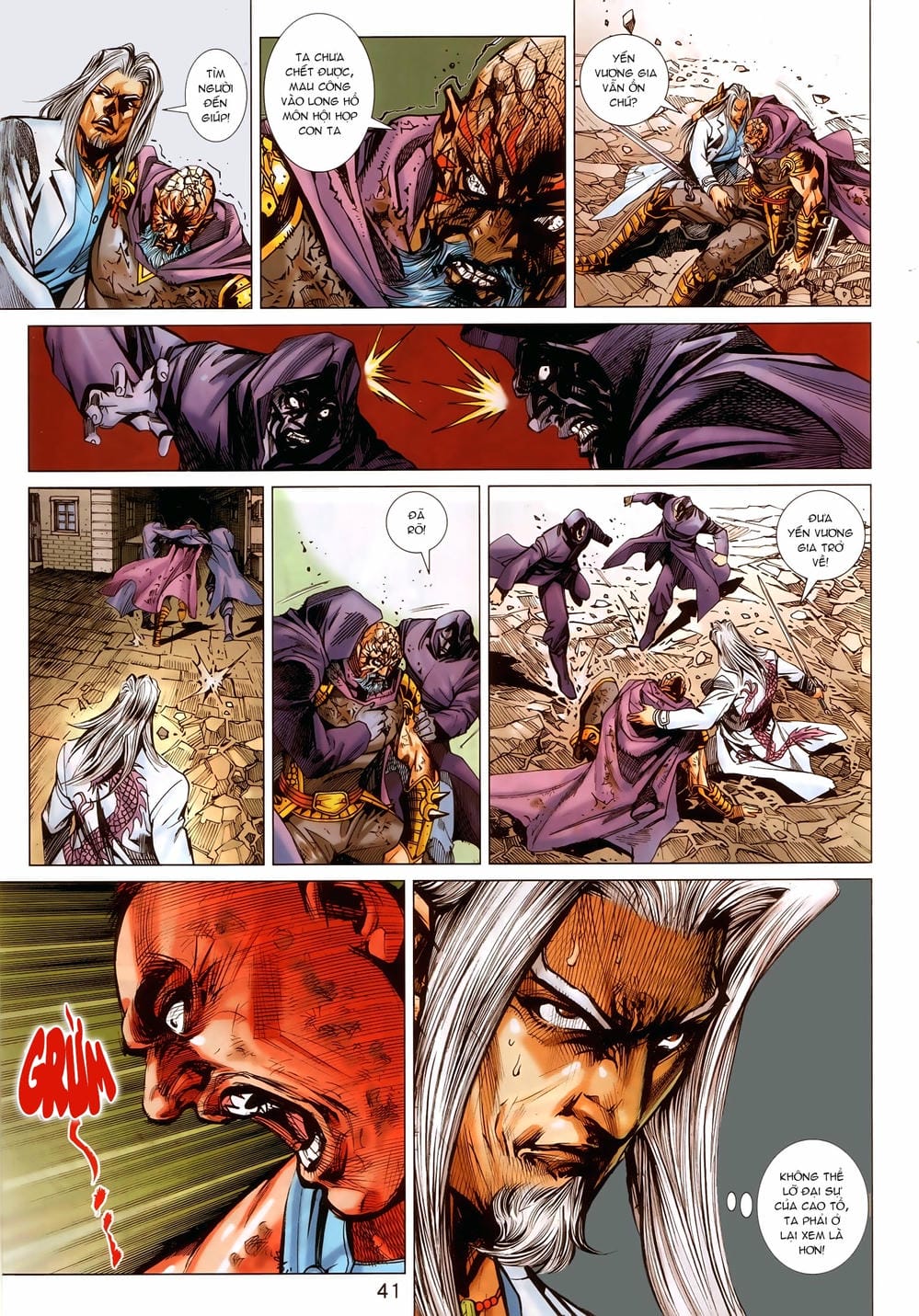 Truyện Tranh Tân Tác Long Hổ Môn trang 4